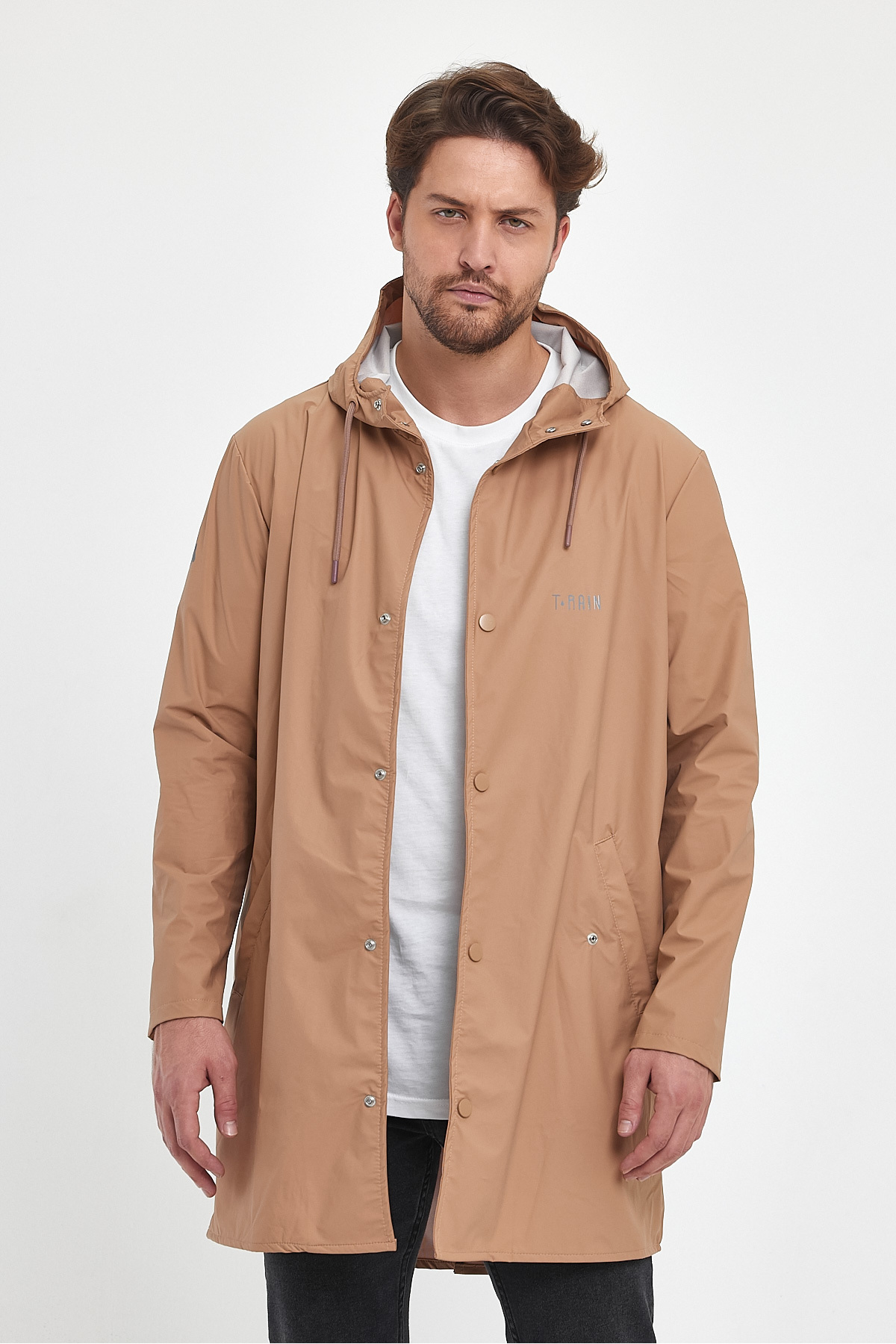 بارانی مردانه Stay Dry بژ — بژ STAYDRY2 — تصویر 3 از 9