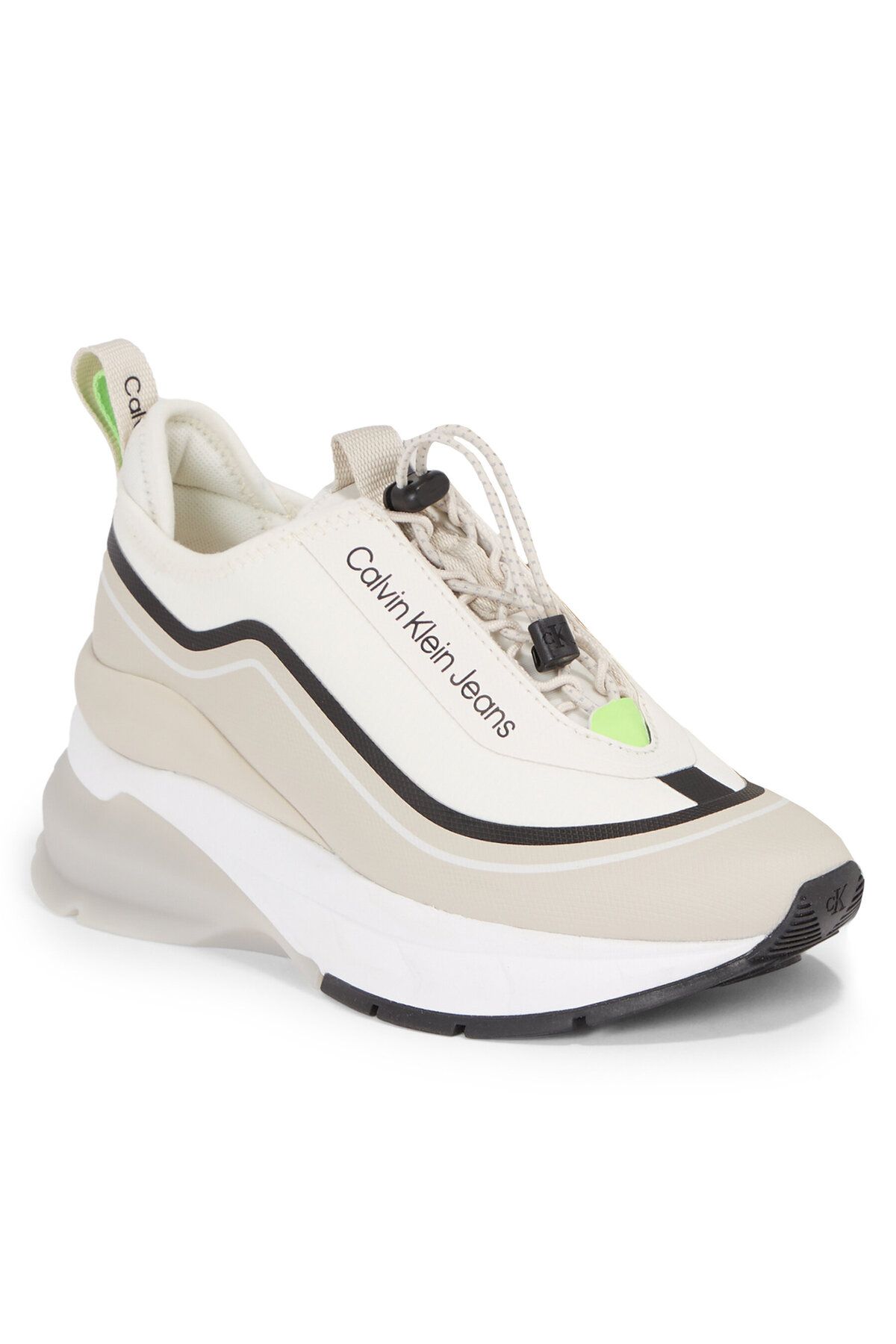 Calvin klein clearance chunky sneakers white