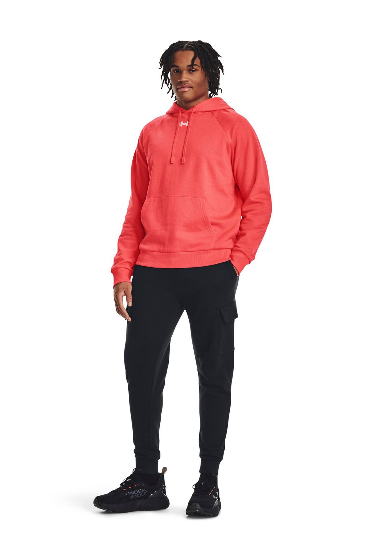سویشرت قرمز مردانه پیراهن ، S اورجینال Under Armour