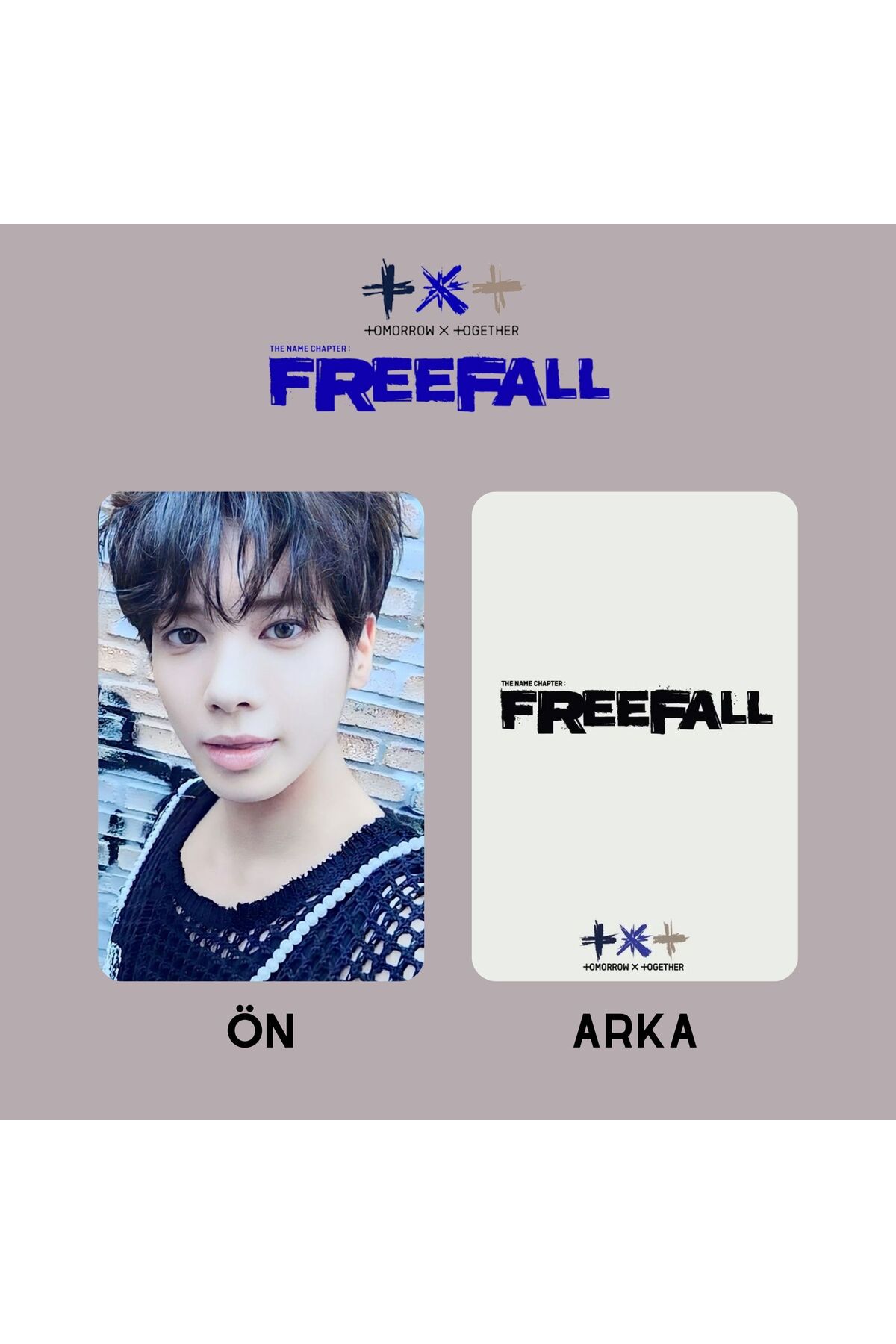 Kpop Dünyasi TXT Taehyun '' The Name Chapter : FREEFALL '' Albüm Kpop Dünyasi TXT Taehyun '' The Name Chapter : FREEFALL '' Albüm