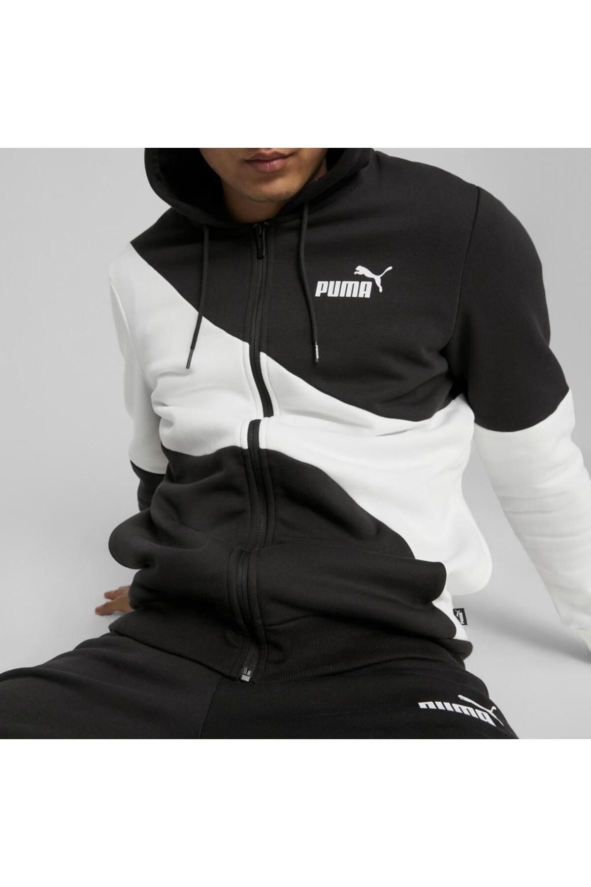 Black puma best sale sweatsuit