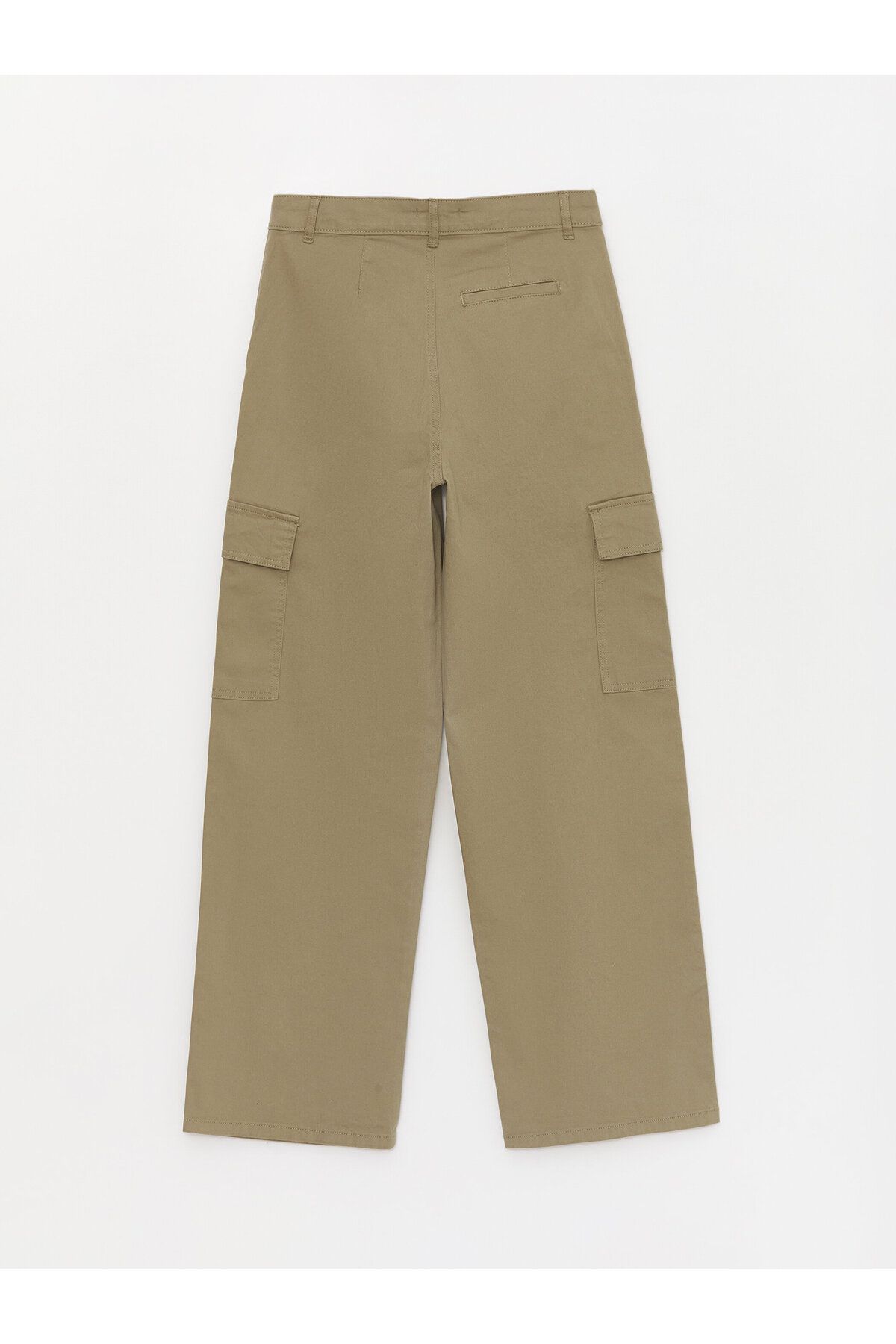 LC Waikiki-Women's Comfortable Fit Straight Cargo Pants 6