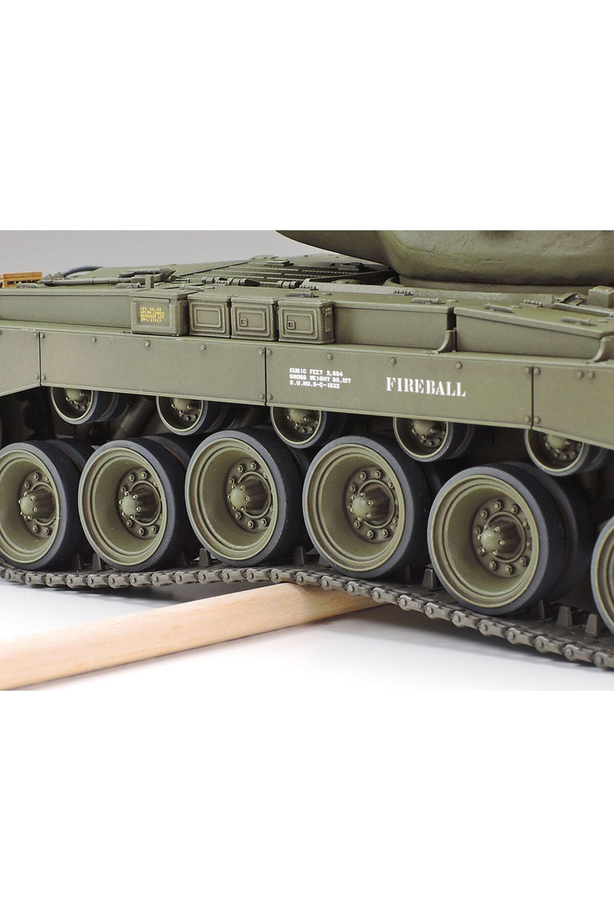 TAMIYA-1/35 USM26 Pershing T26E3 Plastic Tank Model Kit, Disassembled Hobby Set 6