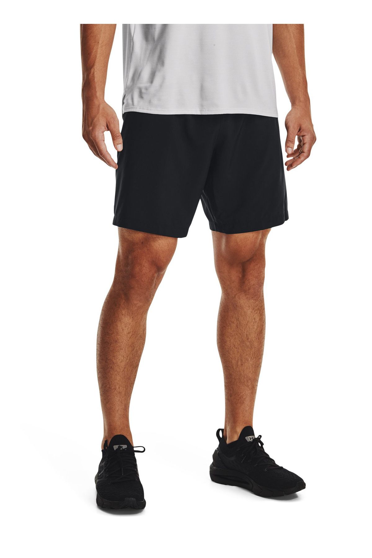 شورت ورزشی مشکی مردانه ، ل سیاه اورجینال Under Armour