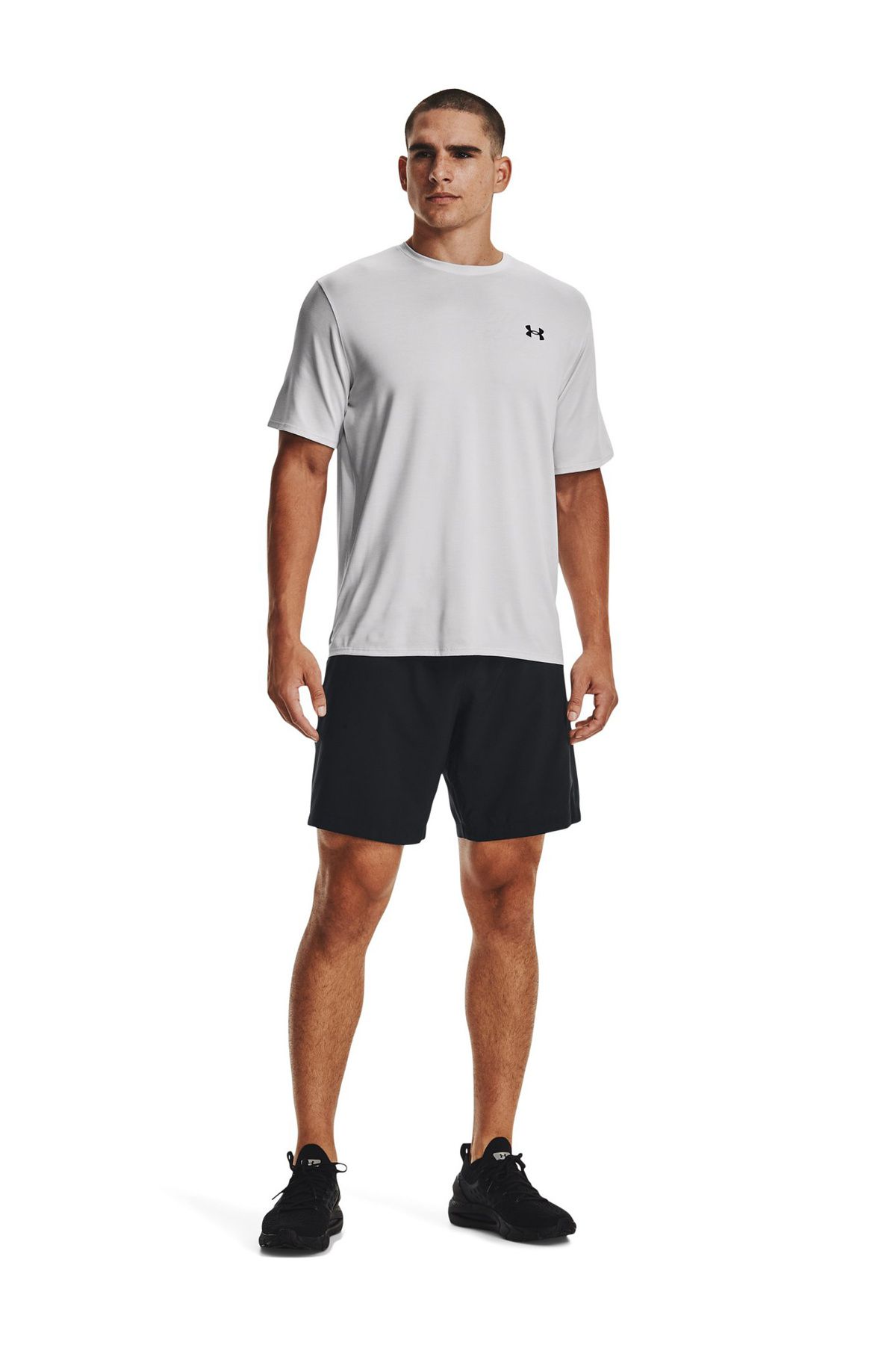 شورت ورزشی مشکی مردانه ، ل سیاه اورجینال Under Armour