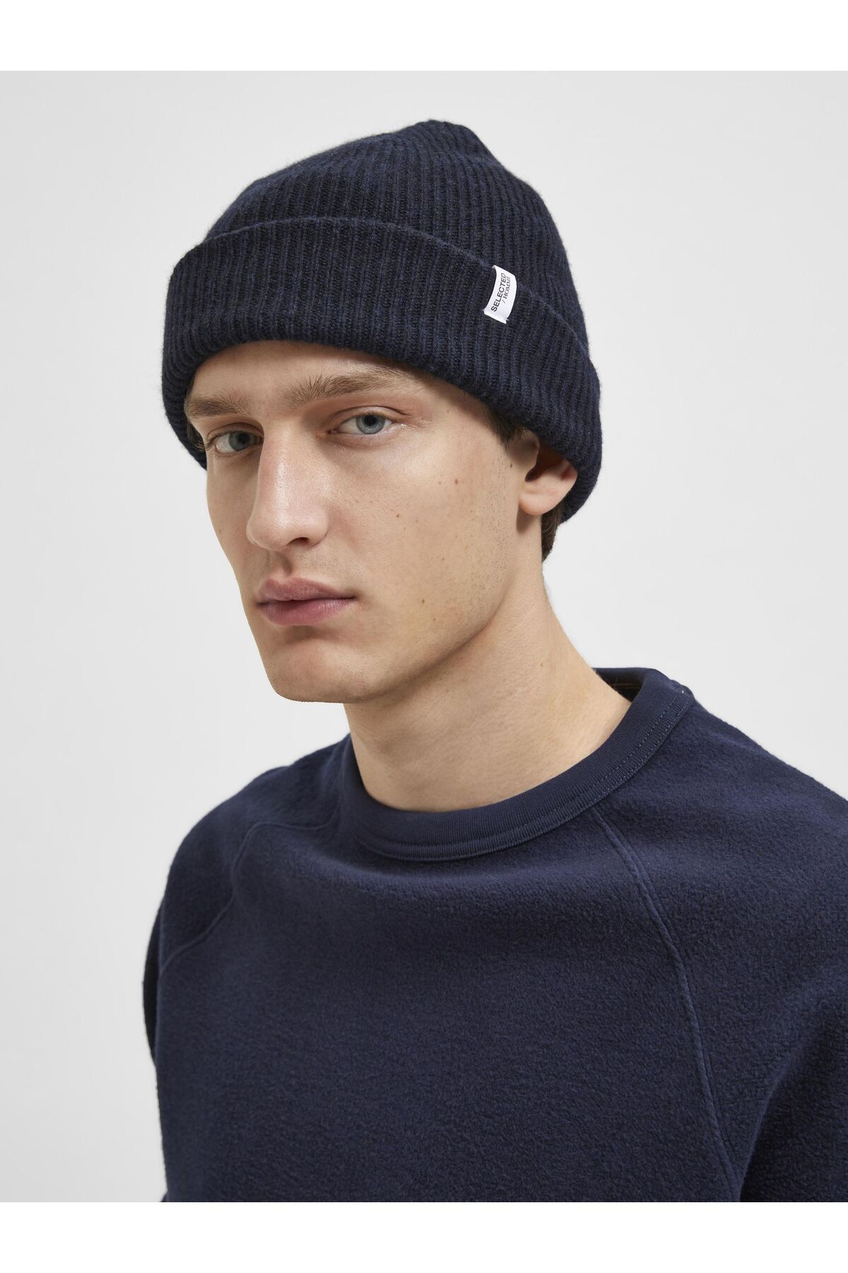 Selected Homme-Mütze Wollmix 4
