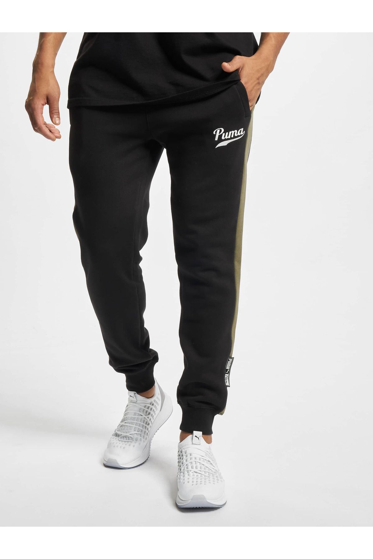 Puma discount jogginghose schwarz