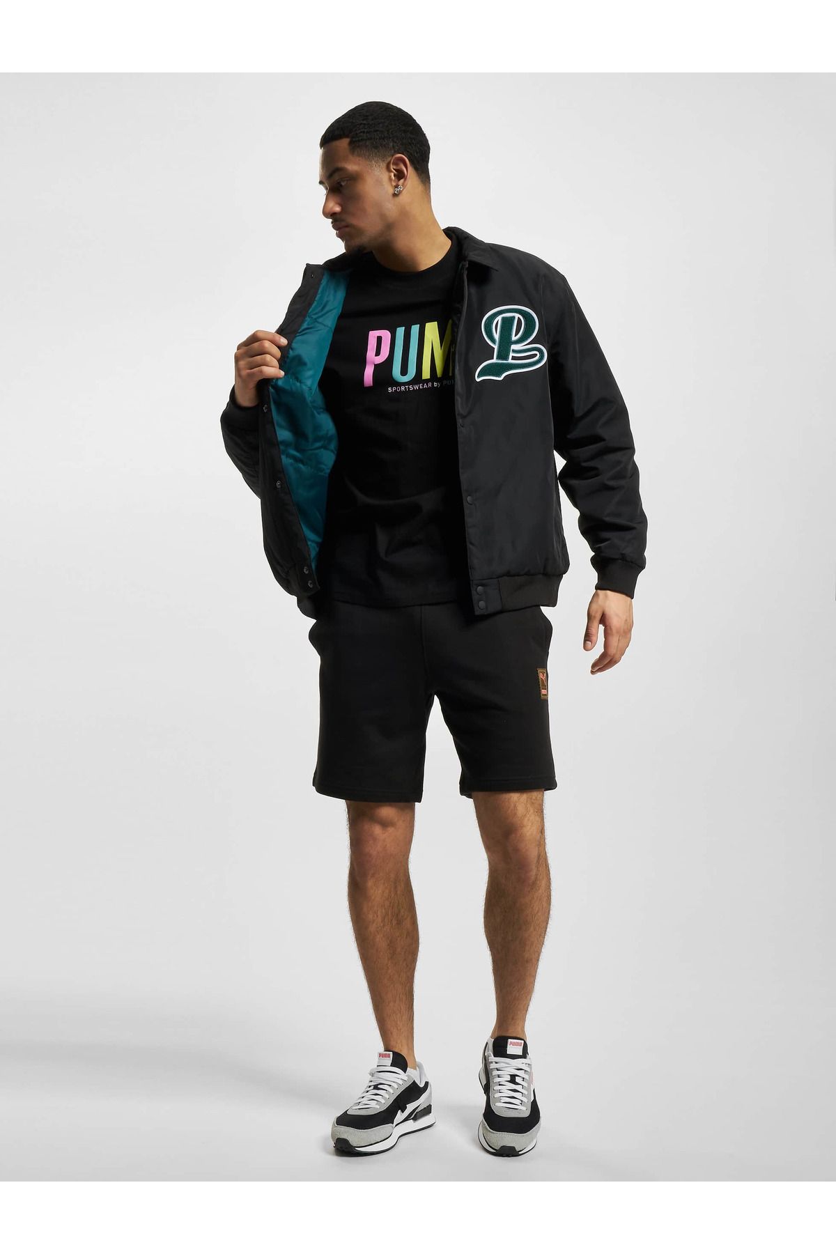 Puma-Herren Puma Team Bomberjacke 6