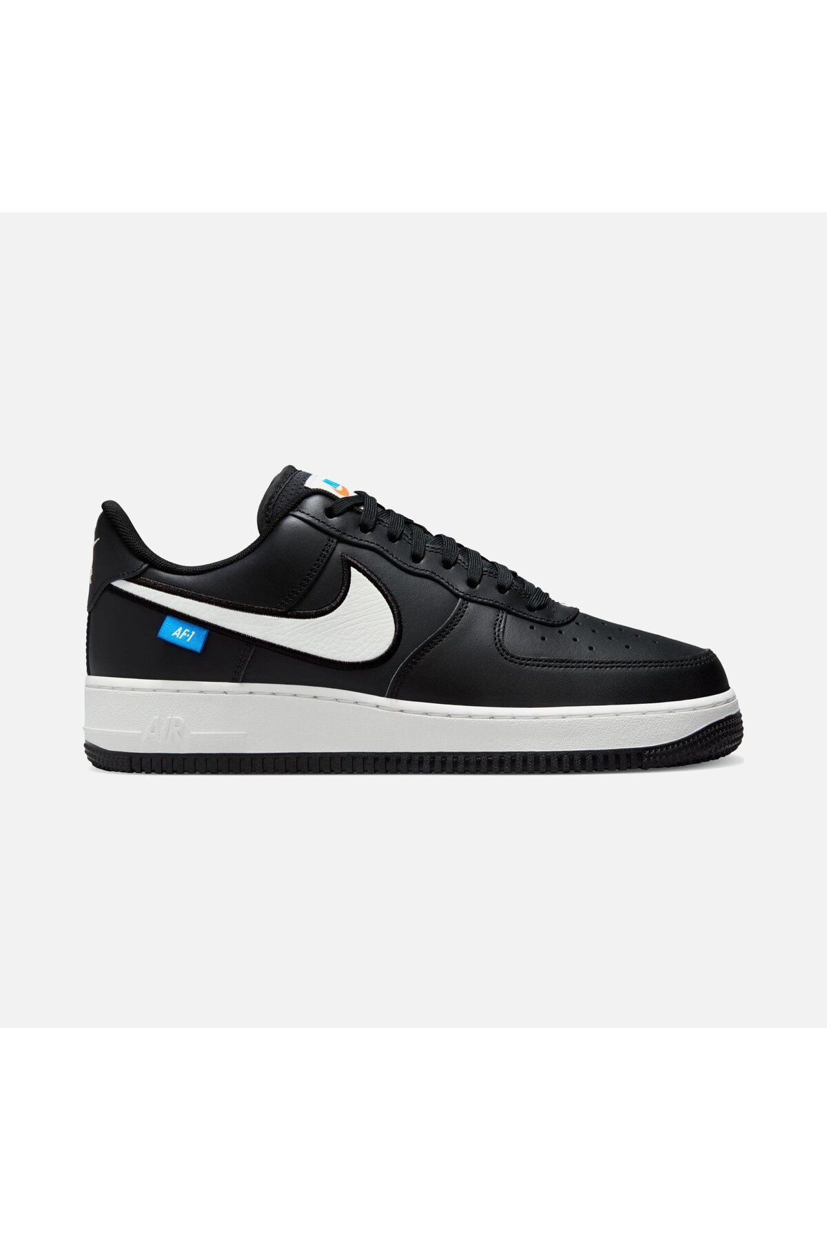Nike Air Force 1 07 Embroidered Swoosh Logo Men s Sneakers FN7804 001 Trendyol