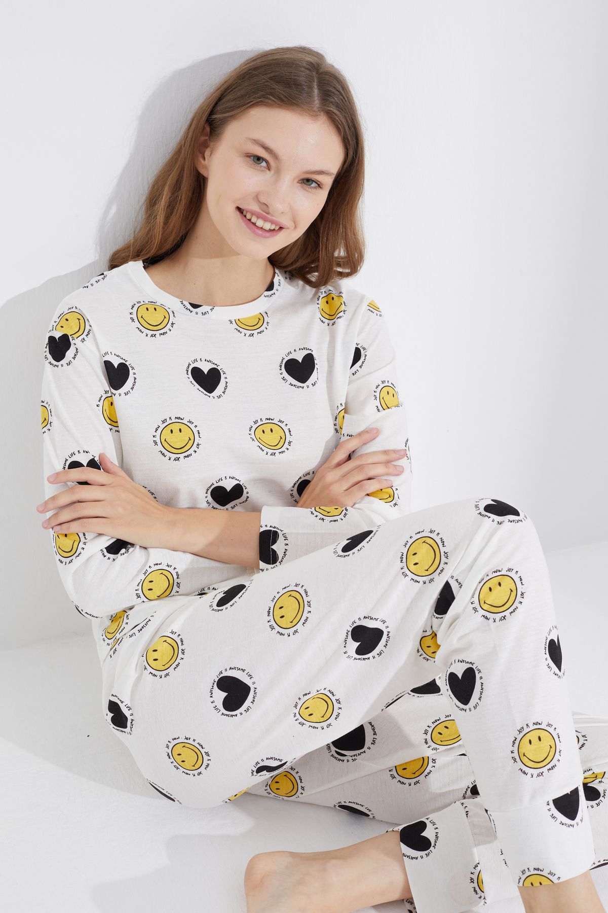Smiley store face pajamas