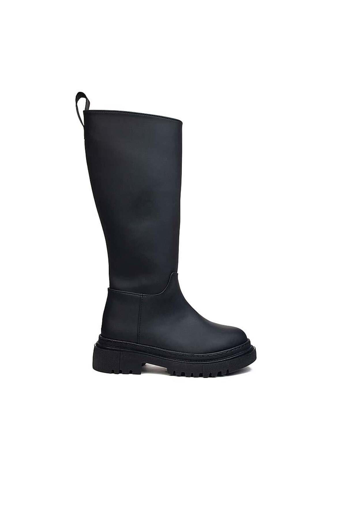 Shoes up Shoesup Kadın Çizme Mat Siyah görsel 2