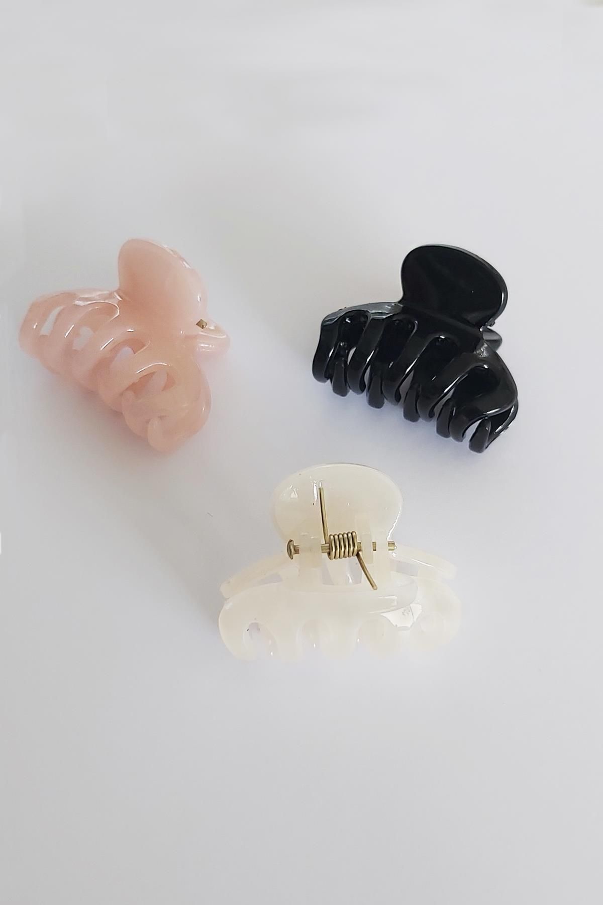 Hair clips pink store