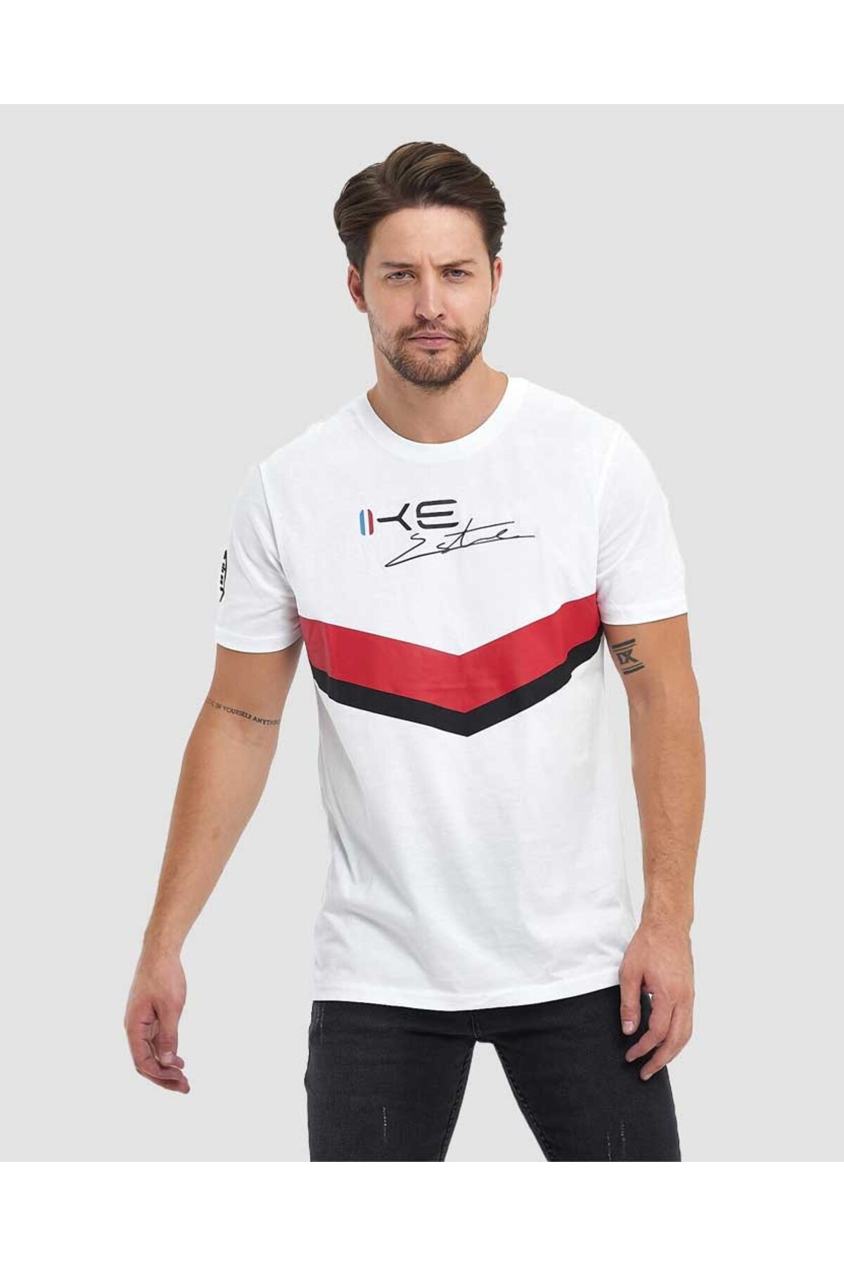 تیشرت مردانه رنگارنگ آدامز | YGZ0099 اورجینال - تصویر 7