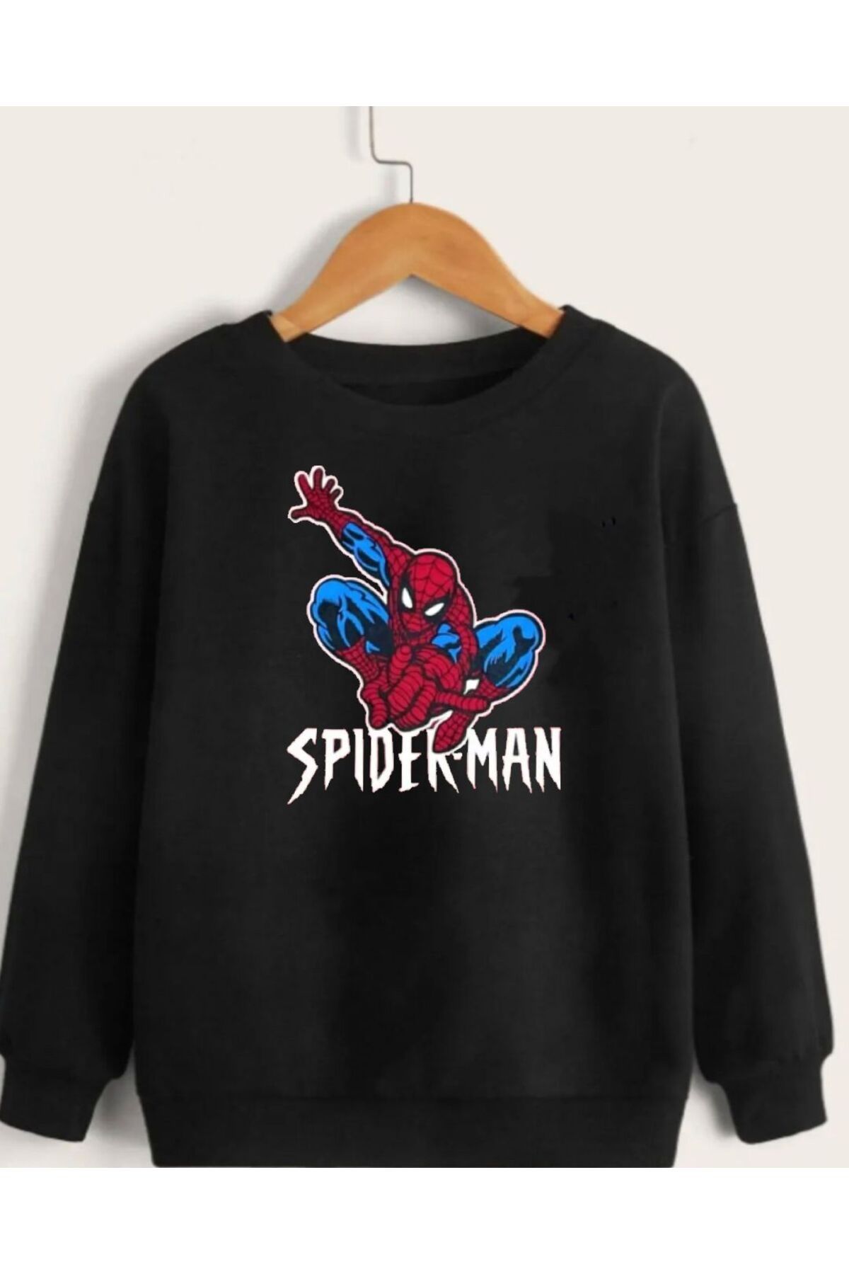 Spider man crewneck sweatshirt clearance
