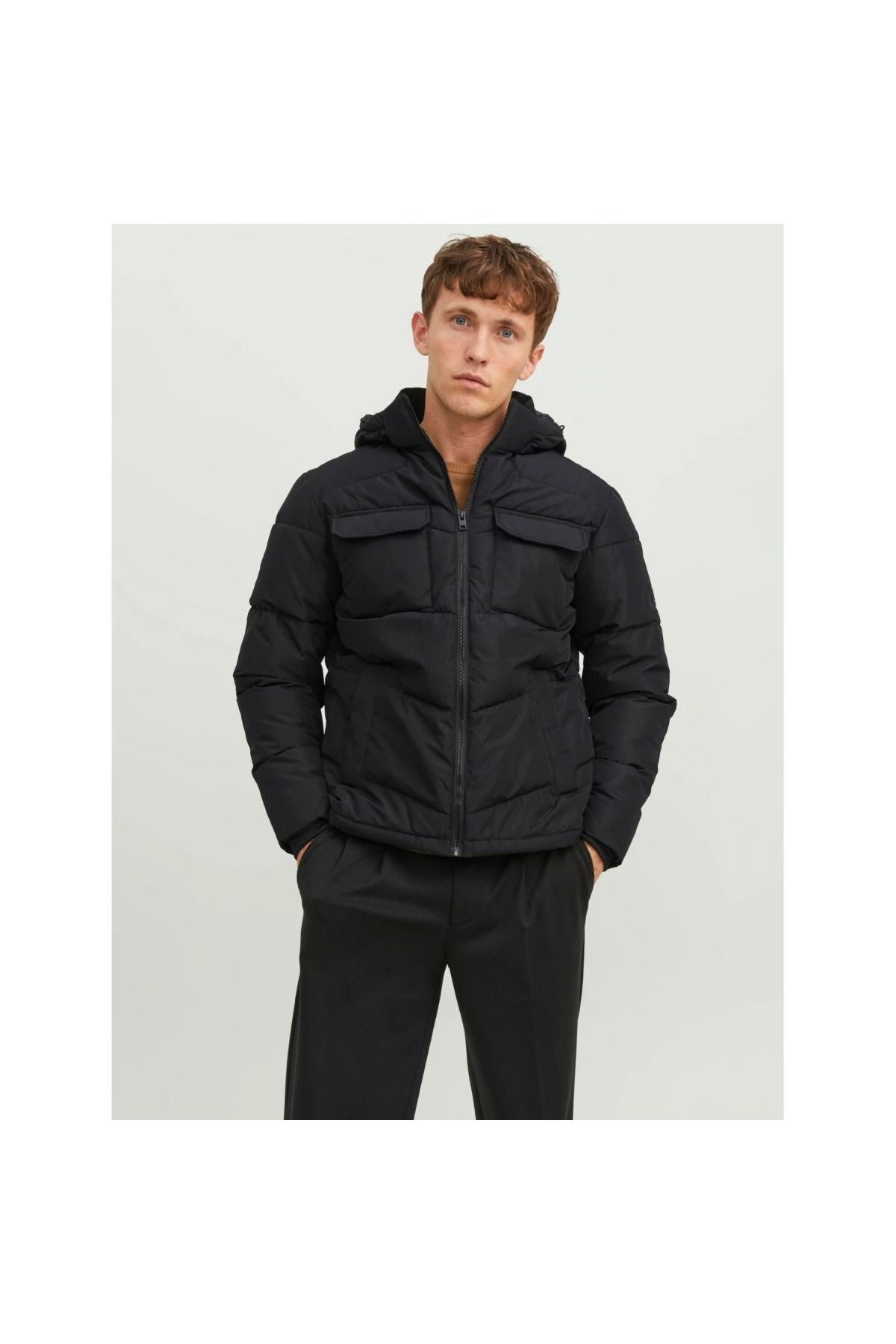 کاپشن جک اند جونز 12236044-Black