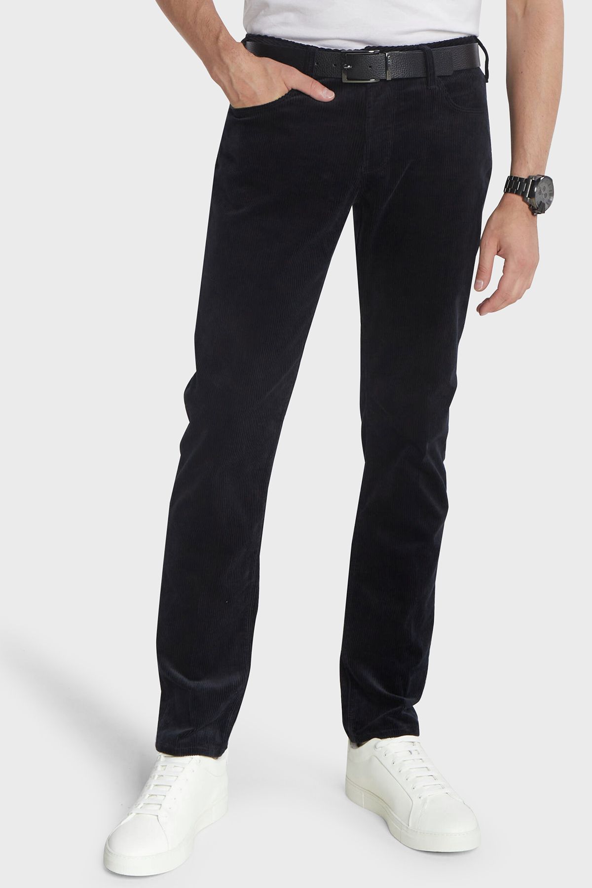 Emporio armani men's trousers clearance