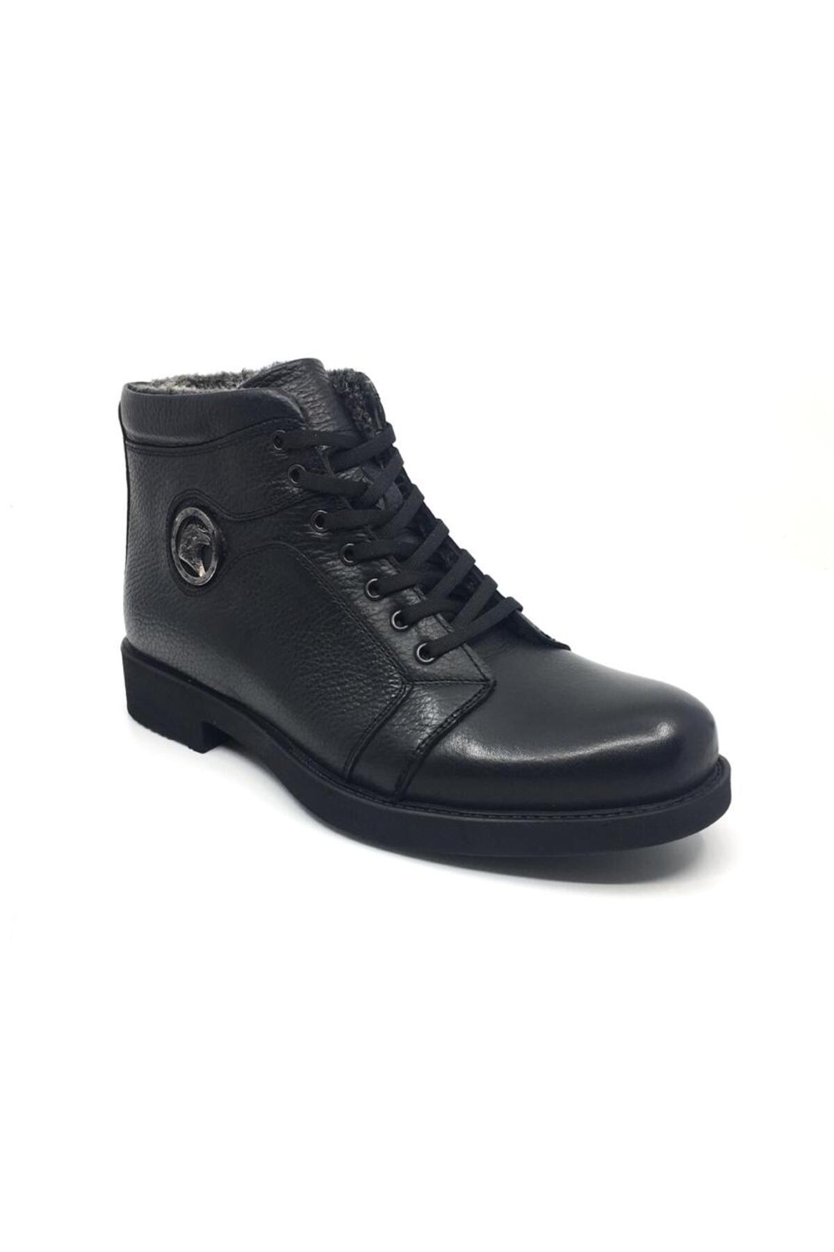 تاشپینار آیاکابی چکمه‌های خزدار زمستانی مردانه Taşpınar، ۱۰۰٪ چرم اصل