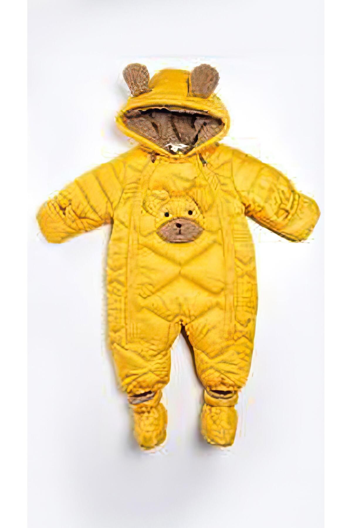 Yellow snowsuit top