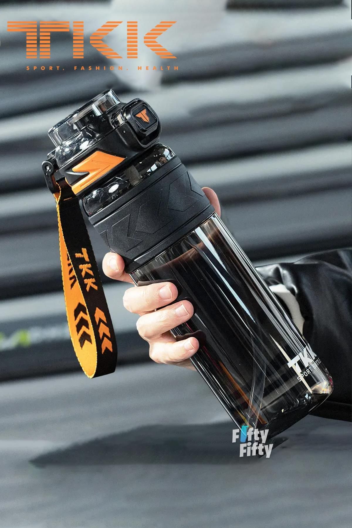 Vagonlife-TKK 800 ML Dual Use Tritan Water Bottle with Straw/Comfortable Drinking Bpa Free with Carrying Strap FFTKK1020 6