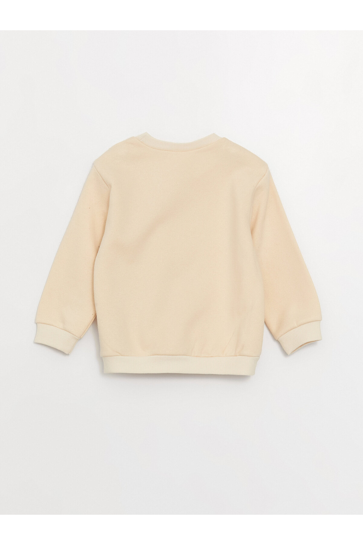 LC Waikiki Bisiklet Yaka Uzun Kollu Baskılı Kız Bebek Sweatshirt ve Eşofman Alt 2'li Takım fotoğrafı 3 (önizleme)