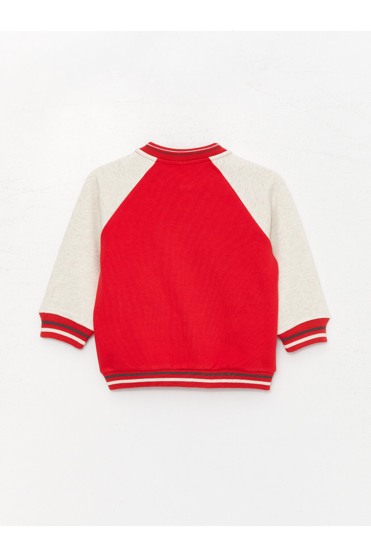 LC Waikiki Bisiklet Yaka Uzun Kollu Baskılı Erkek Bebek Sweatshirt ve Pantolon 2'li Takım fotoğrafı 3 (önizleme)