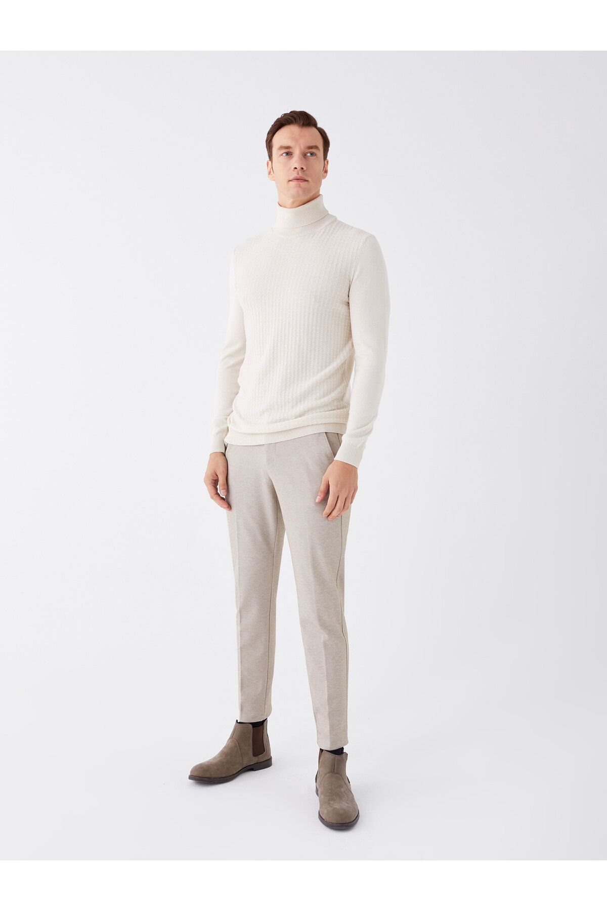 LC Waikiki-Strickpullover für Herren – Rollkragenpullover, lange Ärmel 3
