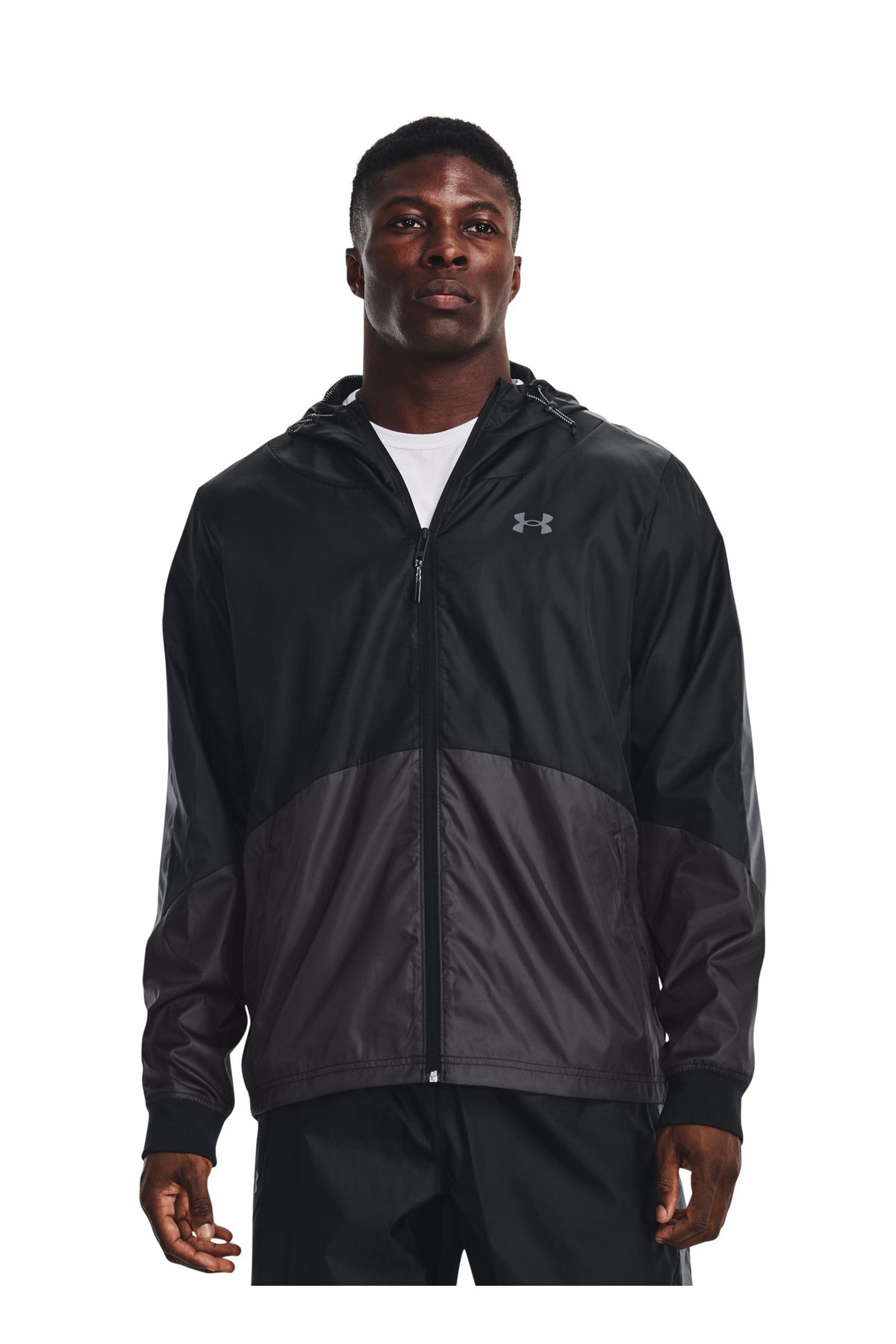 بارانی و بادگیر مشکی مردانه باد ، م سیاه اورجینال Under Armour