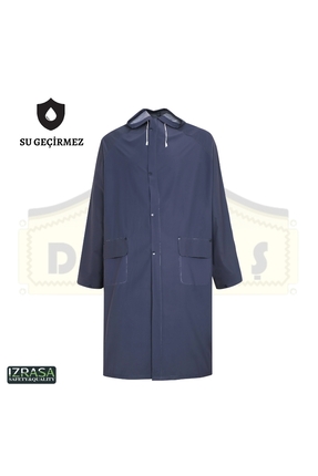 Izrasa PVC 32 MM Astarlı Lacivert Yağmurluk