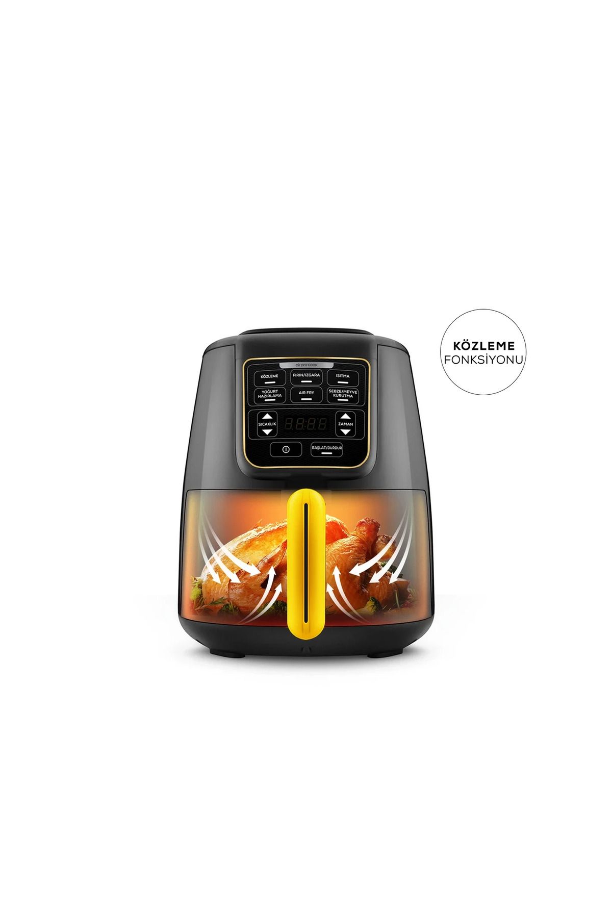 Karaca Air Cook XL 2 in 1 Airfryer, Starlight - KARACA UK