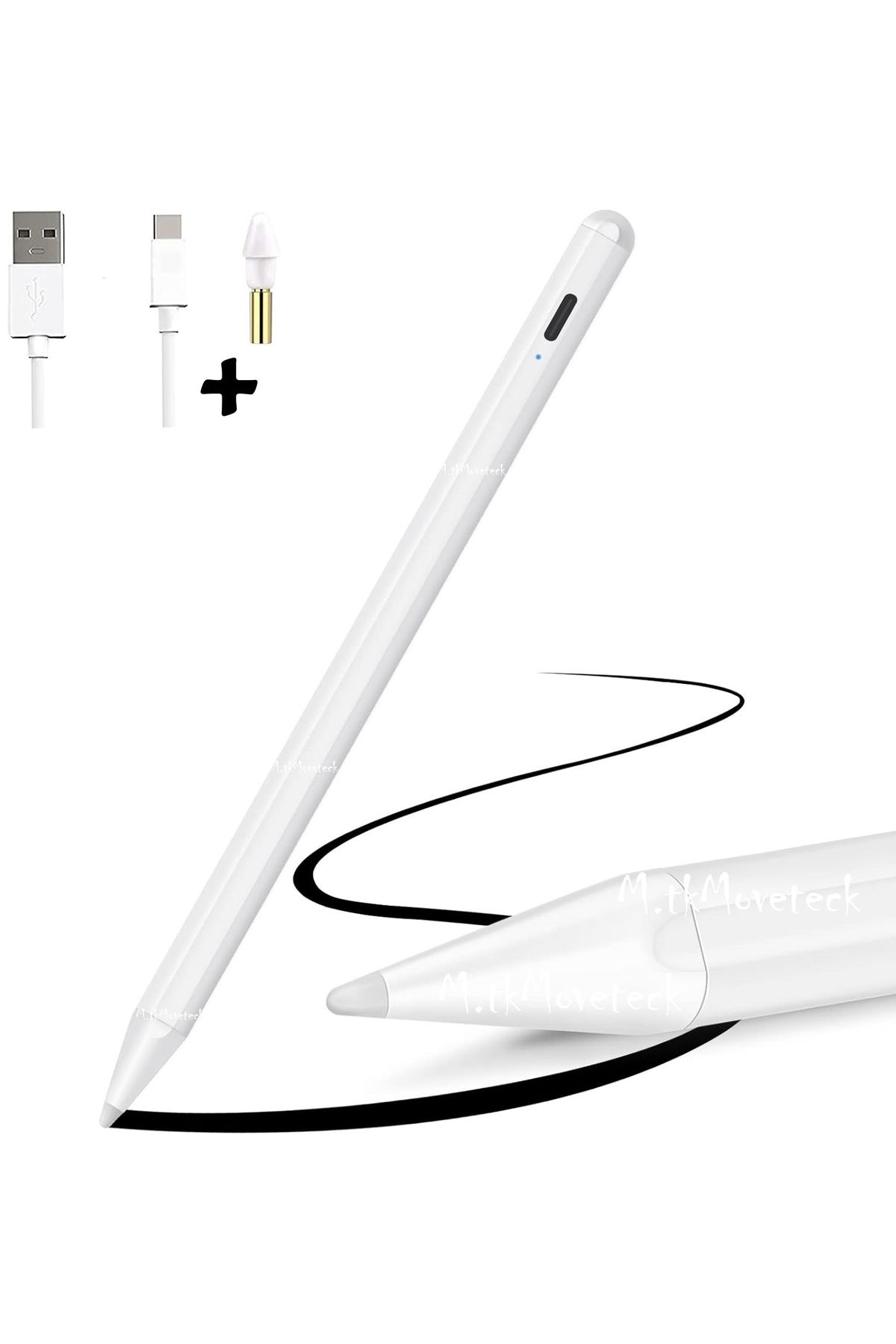 m.tk moveteck-قلم Ipad 7.8.9.10.Generation 10.9 مع ميزة رفض راحة اليد، وحساسية الإمالة، واكتشاف اليد في الرسم 1