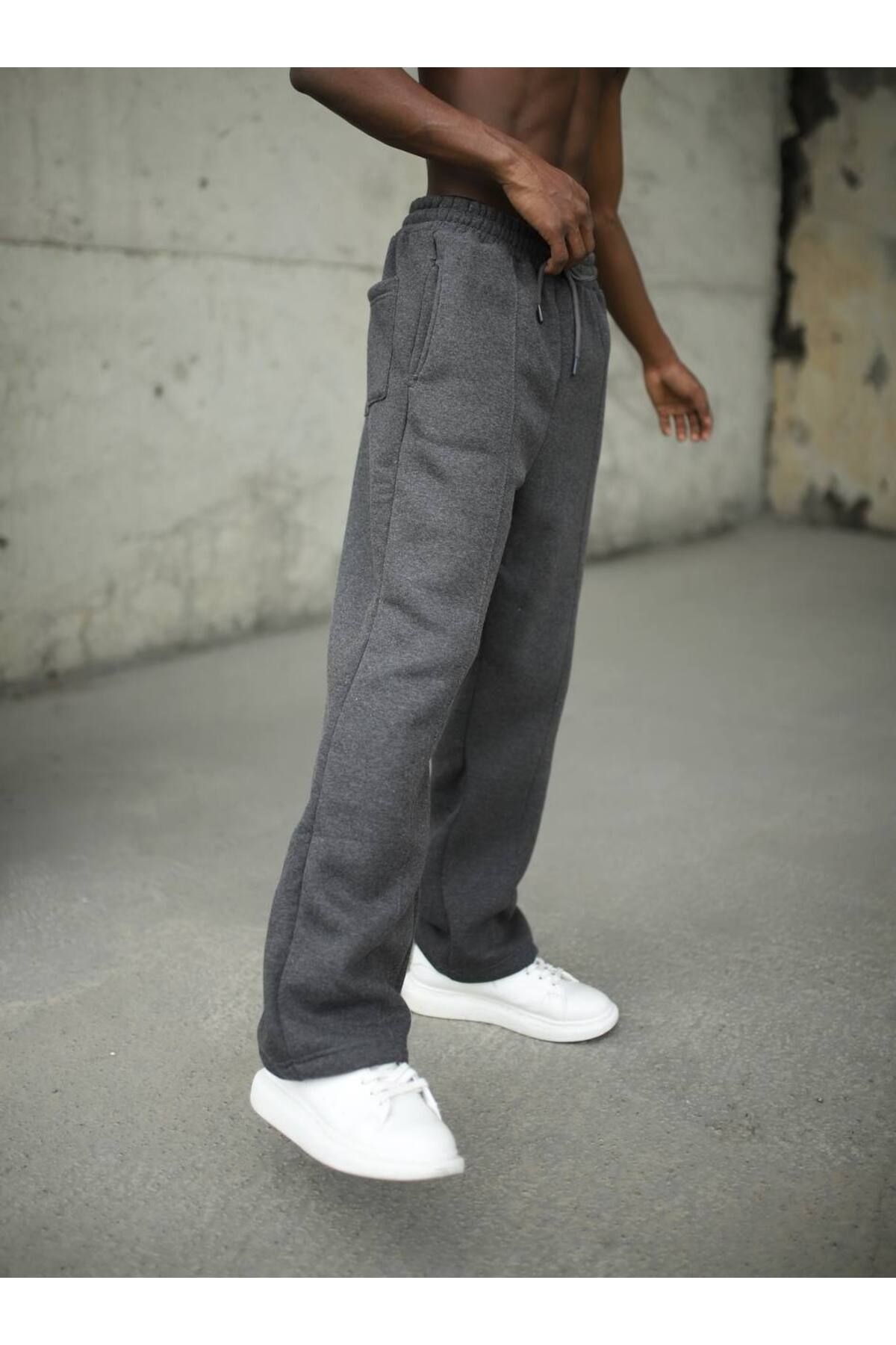 Mens baggy tracksuit bottoms cheap