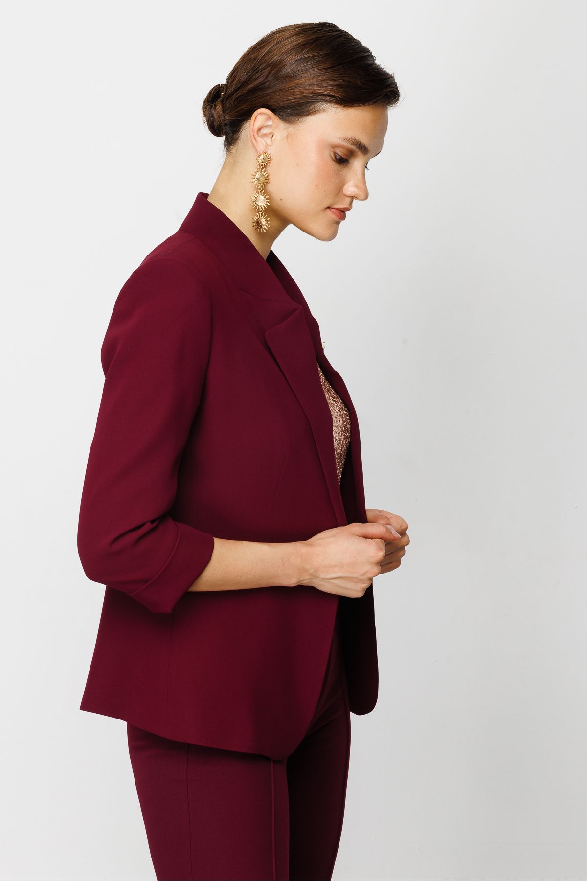 Nefeli-Blazer Jacket with Cat Accessories 5