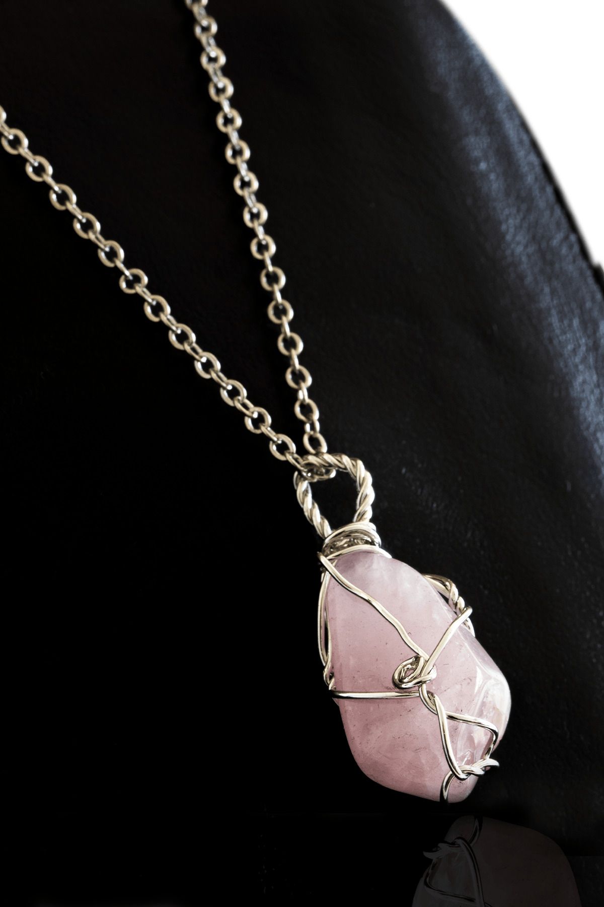 Tesbih At lyesi Certified Raw Unprocessed Wire Wrapped Natural