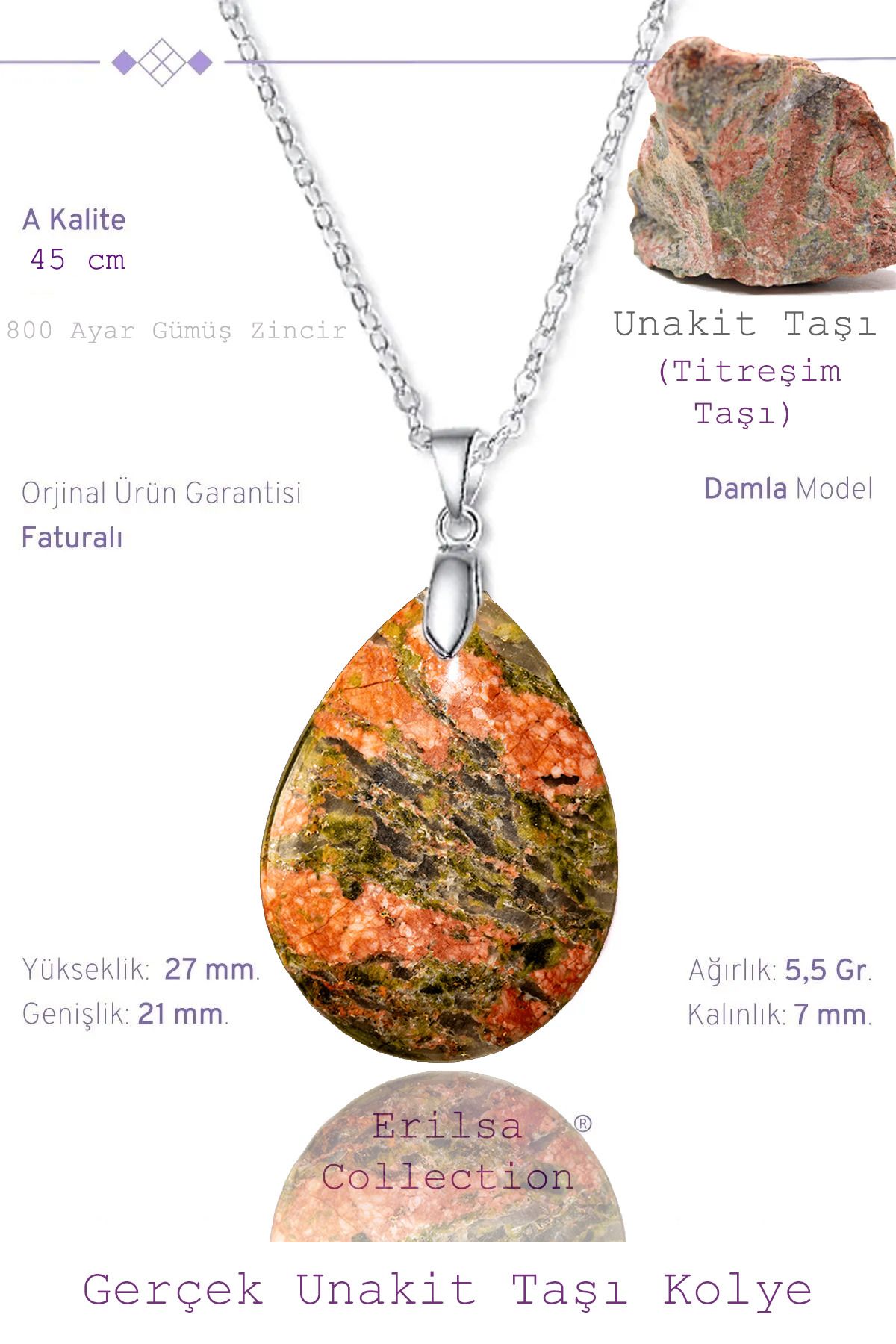 Unakite necklace deals