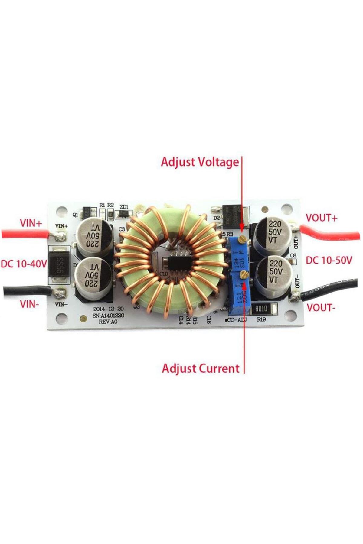 Dc-dc 250w Voltaj Yükseltici Boost Modül 3