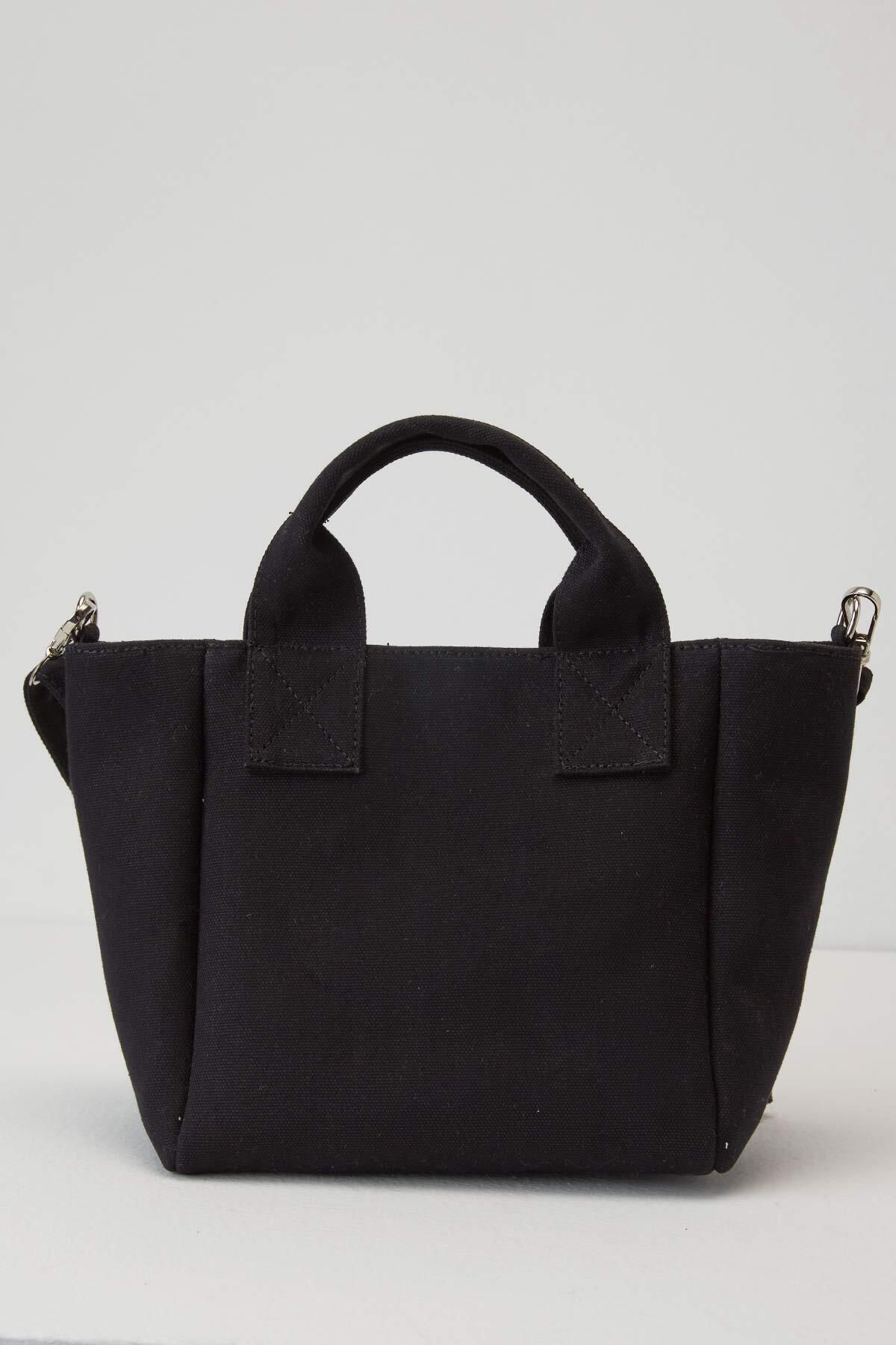 Manuka-Black Std Mini Canvas Bag - Classic Design 8