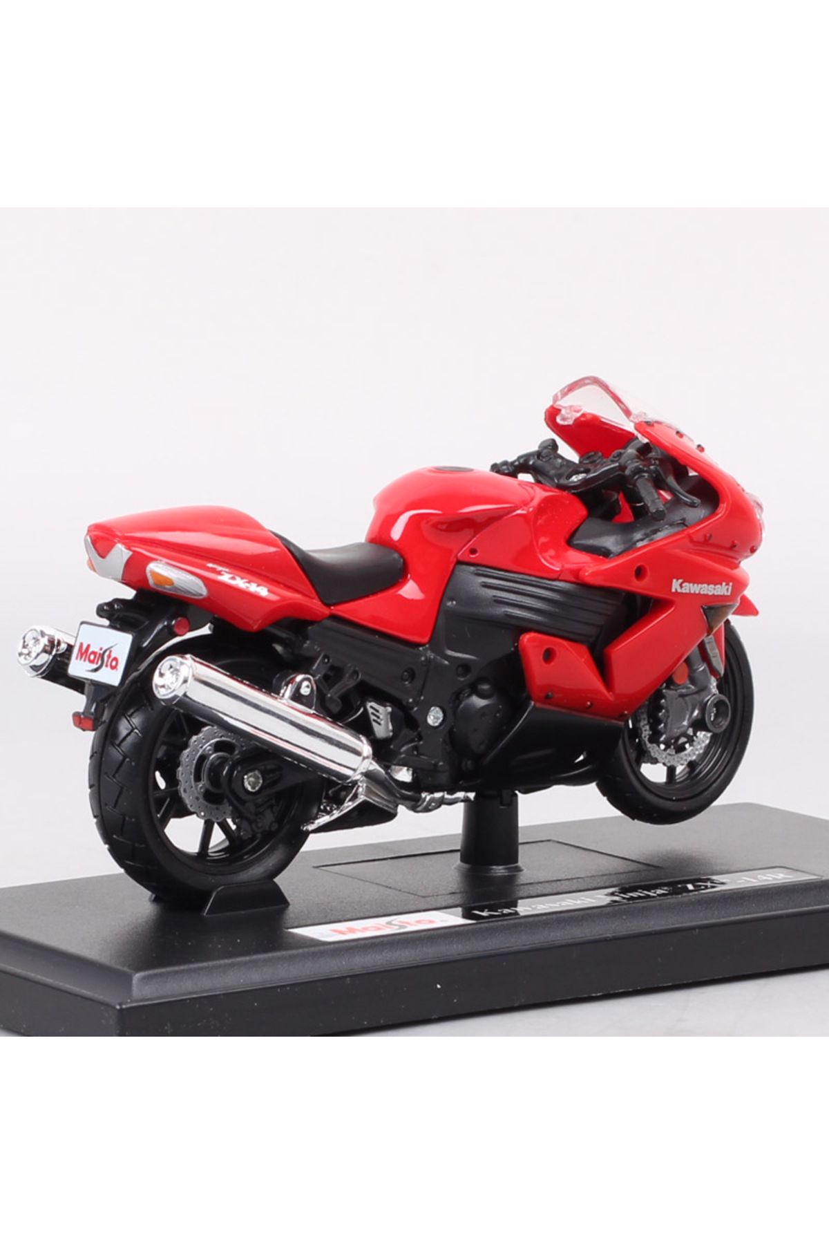 人気満点 1:18カワサキのオートバイモデル忍者用ZX-14R ZX14Rブルーダイ 小物・アクセサリー