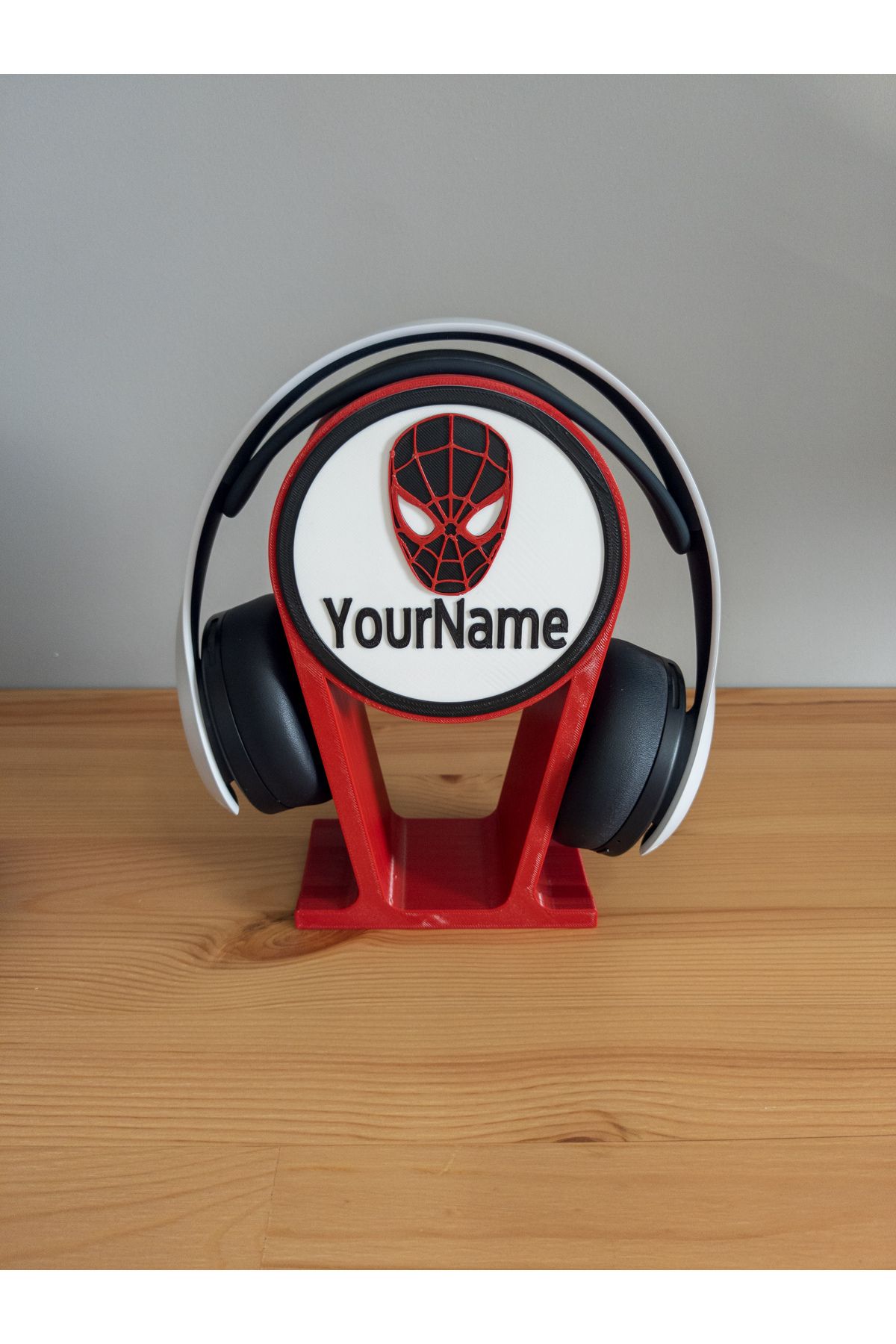 Atlas Miles Morales Spider Oyuncu Ekipmanı Kulaklık Standı Tutucu Oyun Bilgisayari Aksesuar Dekoru