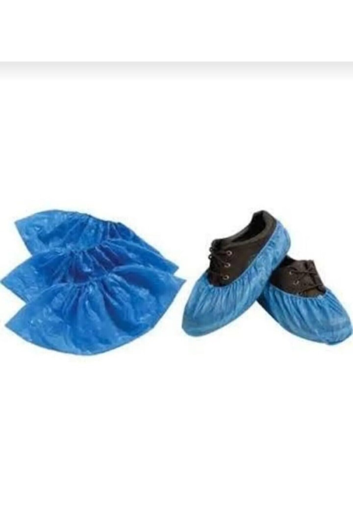 Galoş , Tek Kullanımlık Ayakkabı Çift Lastikli Galoş Kılıf 13 Micron, 650 Adet