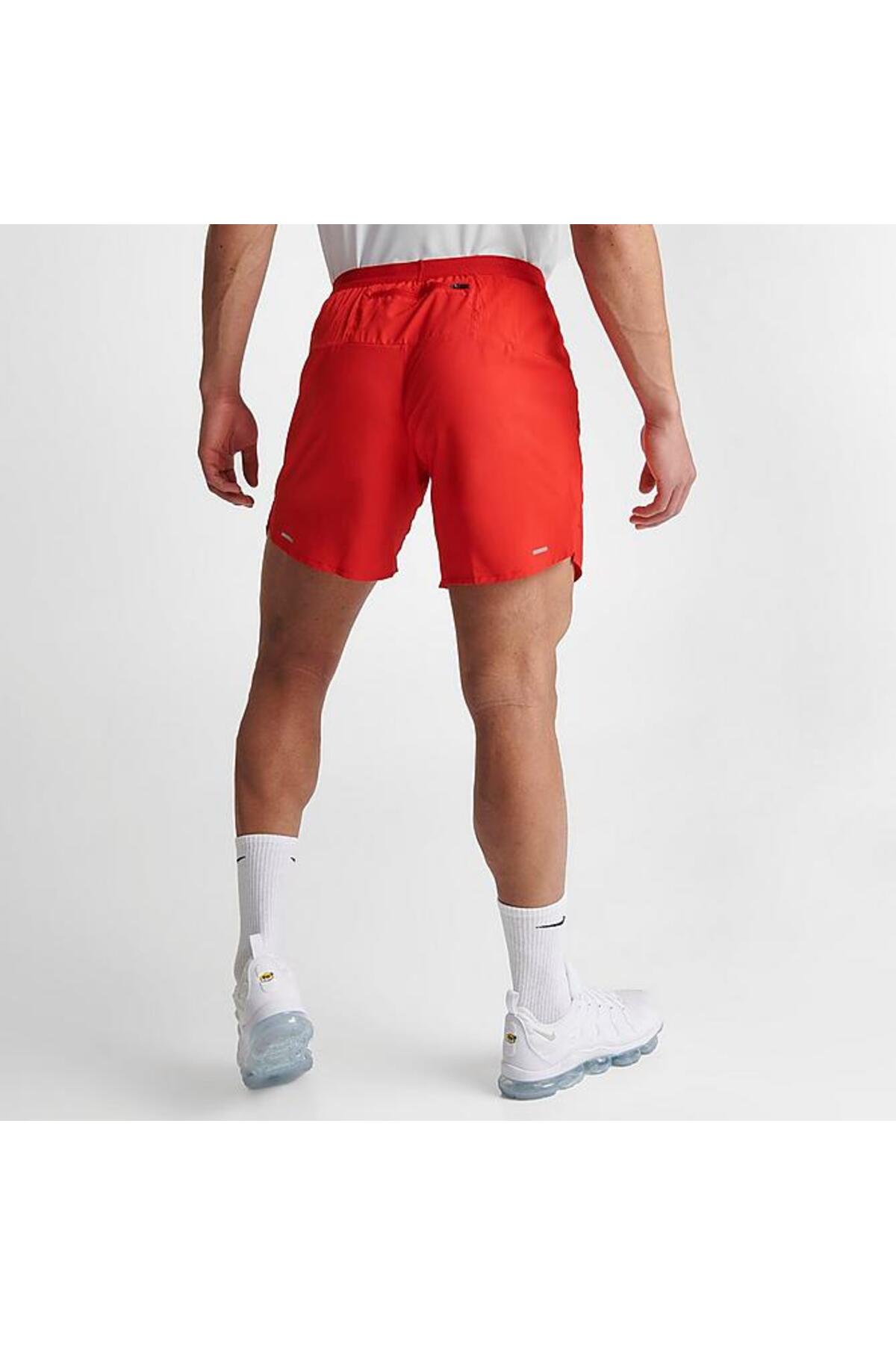 شورت و شلوارک مردانه قرمز نایکی | 2222CNG-STORE®CNG-STORE® اورجینال - تصویر 3