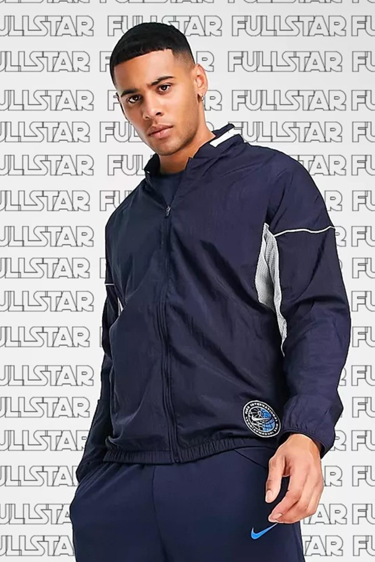 Nike Repel Heritage Running Full Zip Hoodie Hidden Hooded Men s Running Jacket