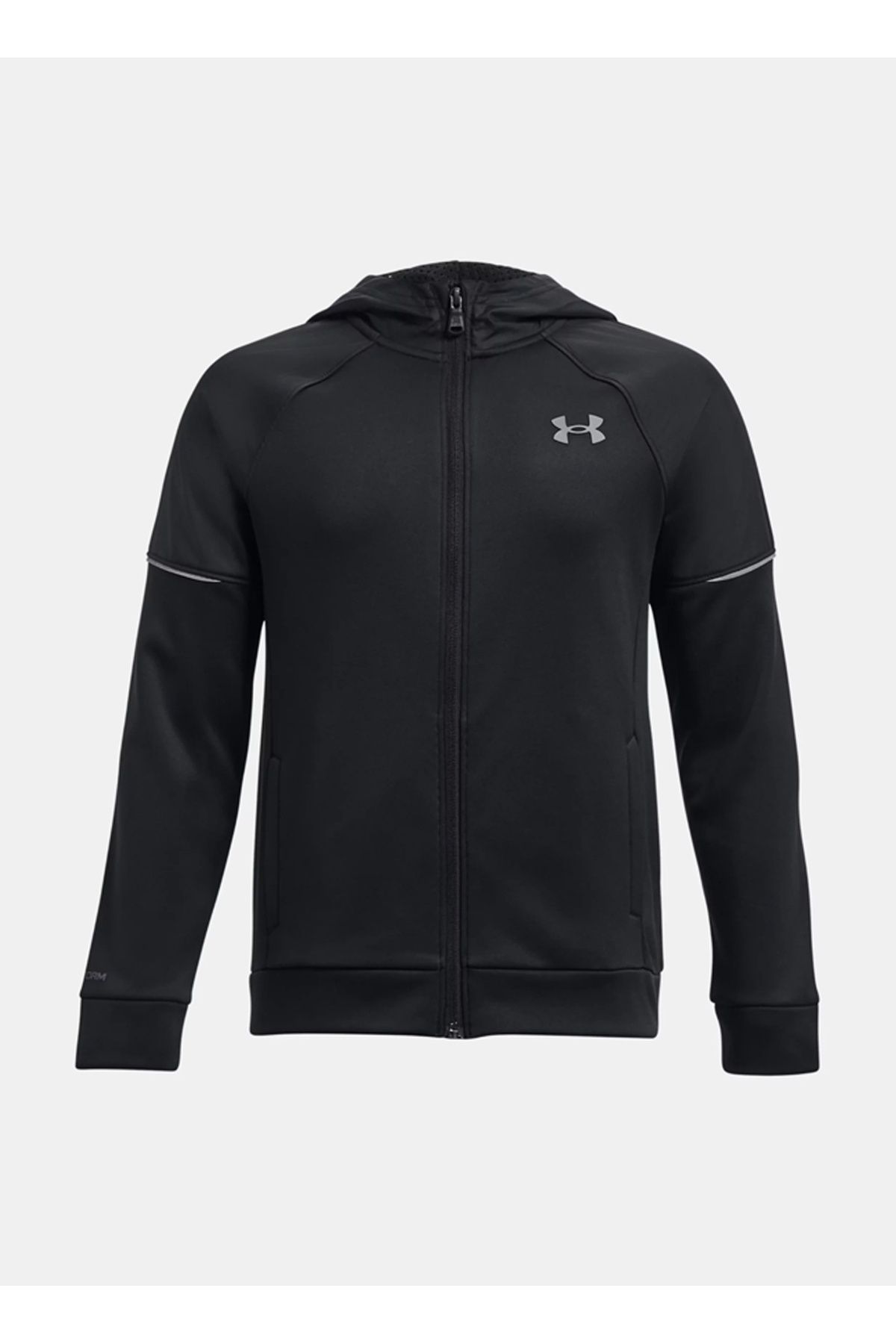 سویشرت خاکستری مردانه پیراهن مسطح 1379285 044 UA AF طوفان fz hodiie Under Armour
