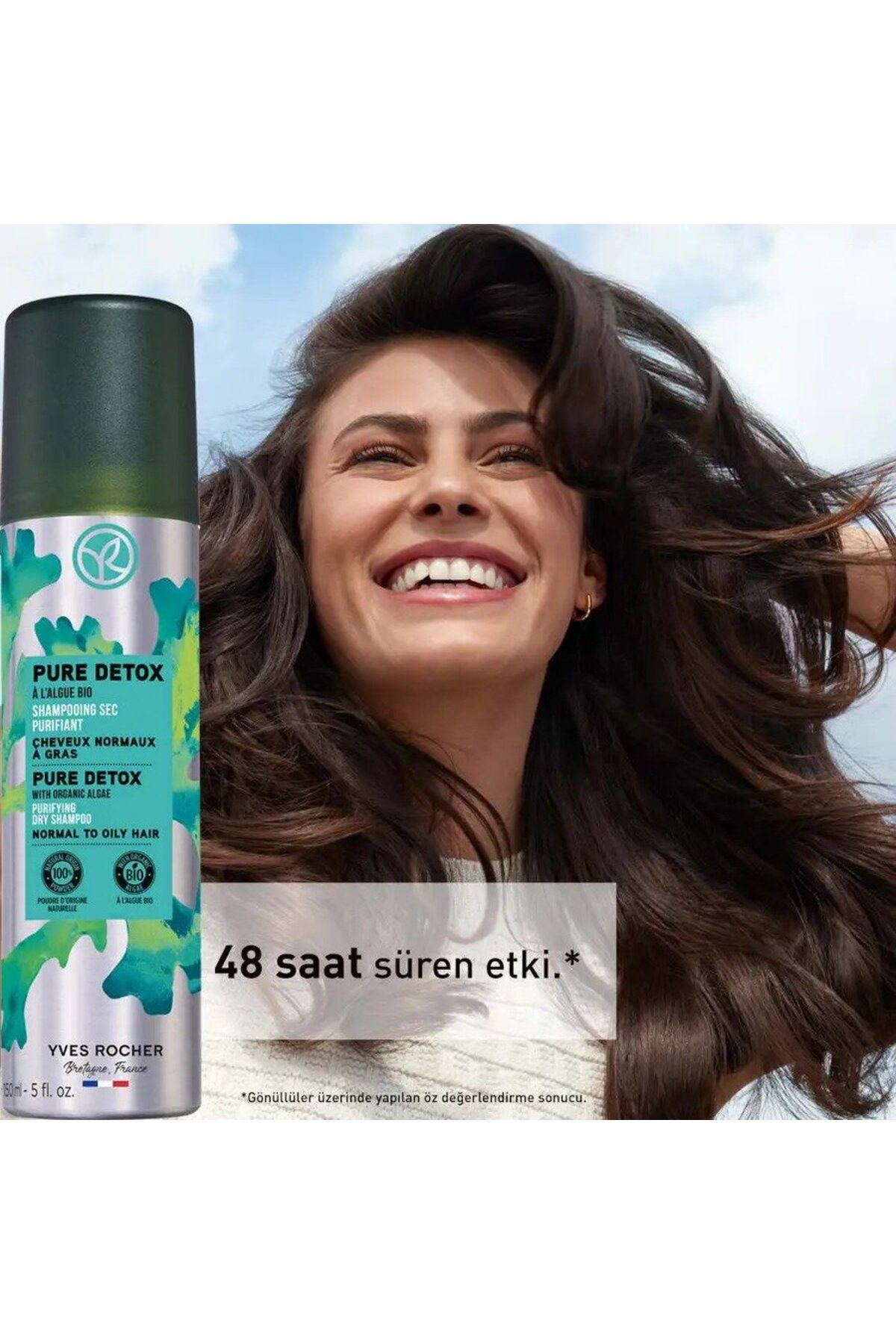 Yves Rocher-150 ml Pure Detox Dry Shampoo - Ocean Algae Effect 3