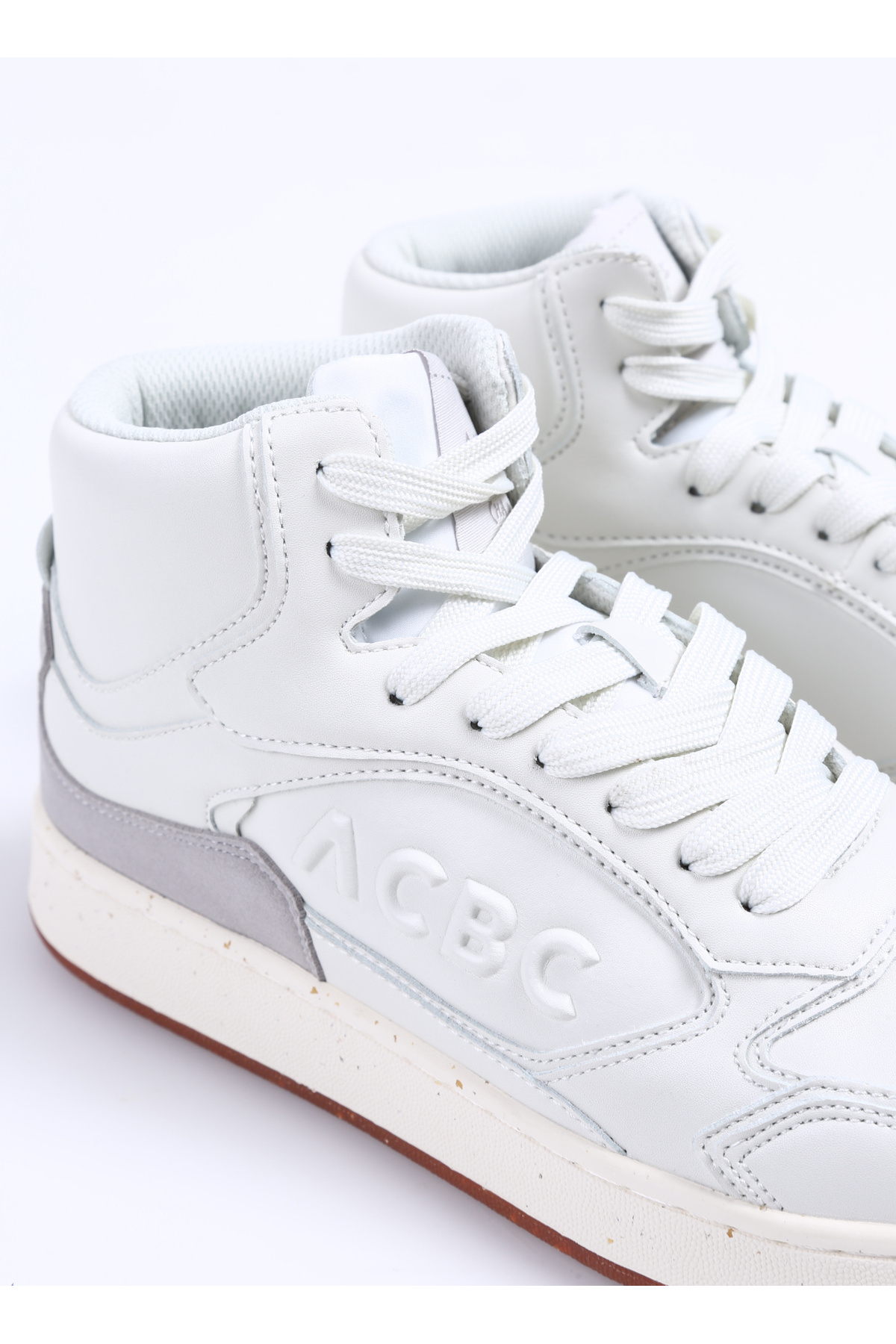 اسنیکر ACBC اورجینال مردانه برند وارداتی 5003037008 White Men's Leather Sneaker SHACBBH - تصویر 5