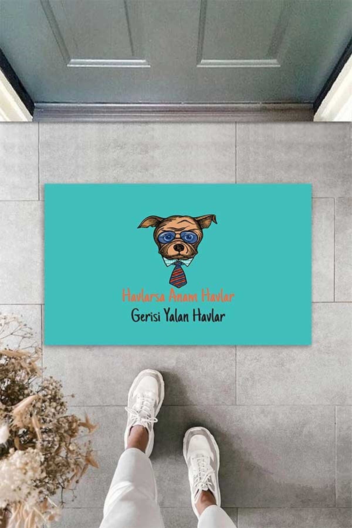 on the clouds-Digital Printed Towels Anam Towels Rest of Lying Towels Written Decorative Door Mat 4
