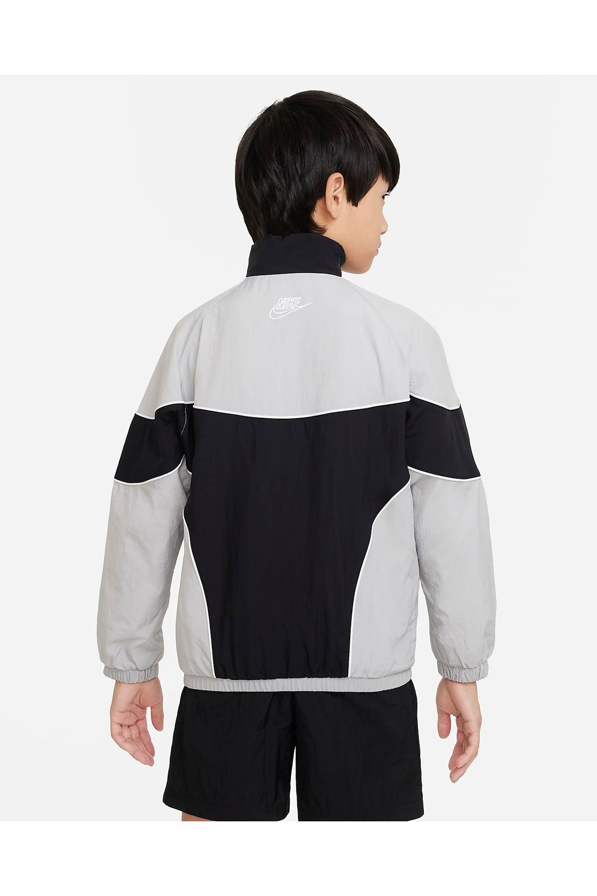 Nike sportswear half zip jacket best sale