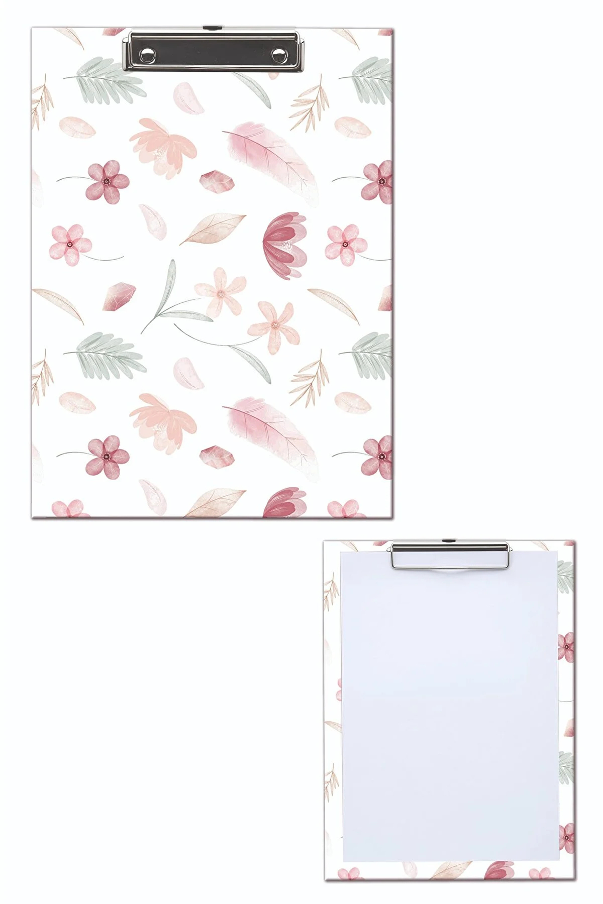 Copyrite Çiçekli Desen A4 Kapaksız Sekreterlik