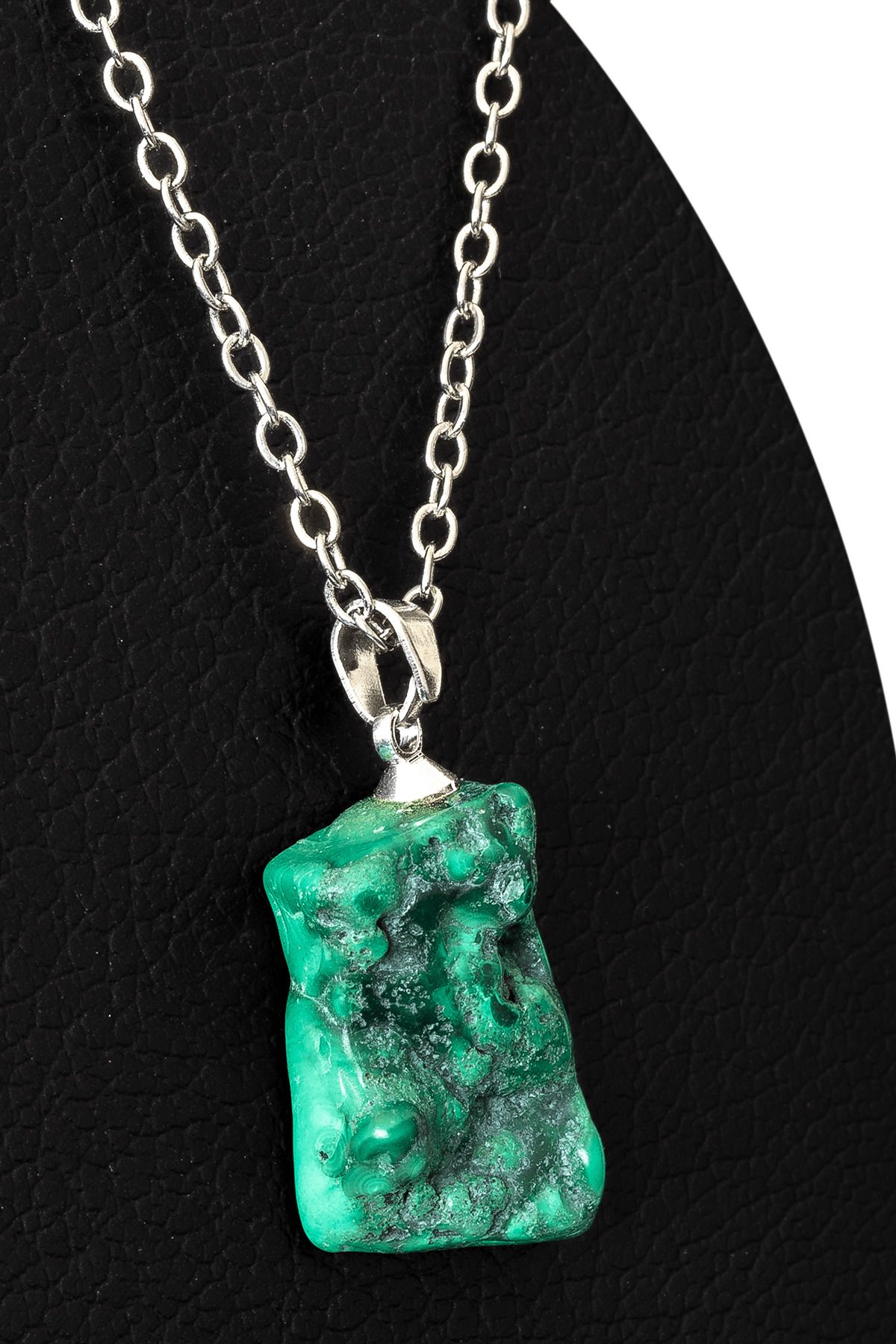 Real malachite necklace new arrivals