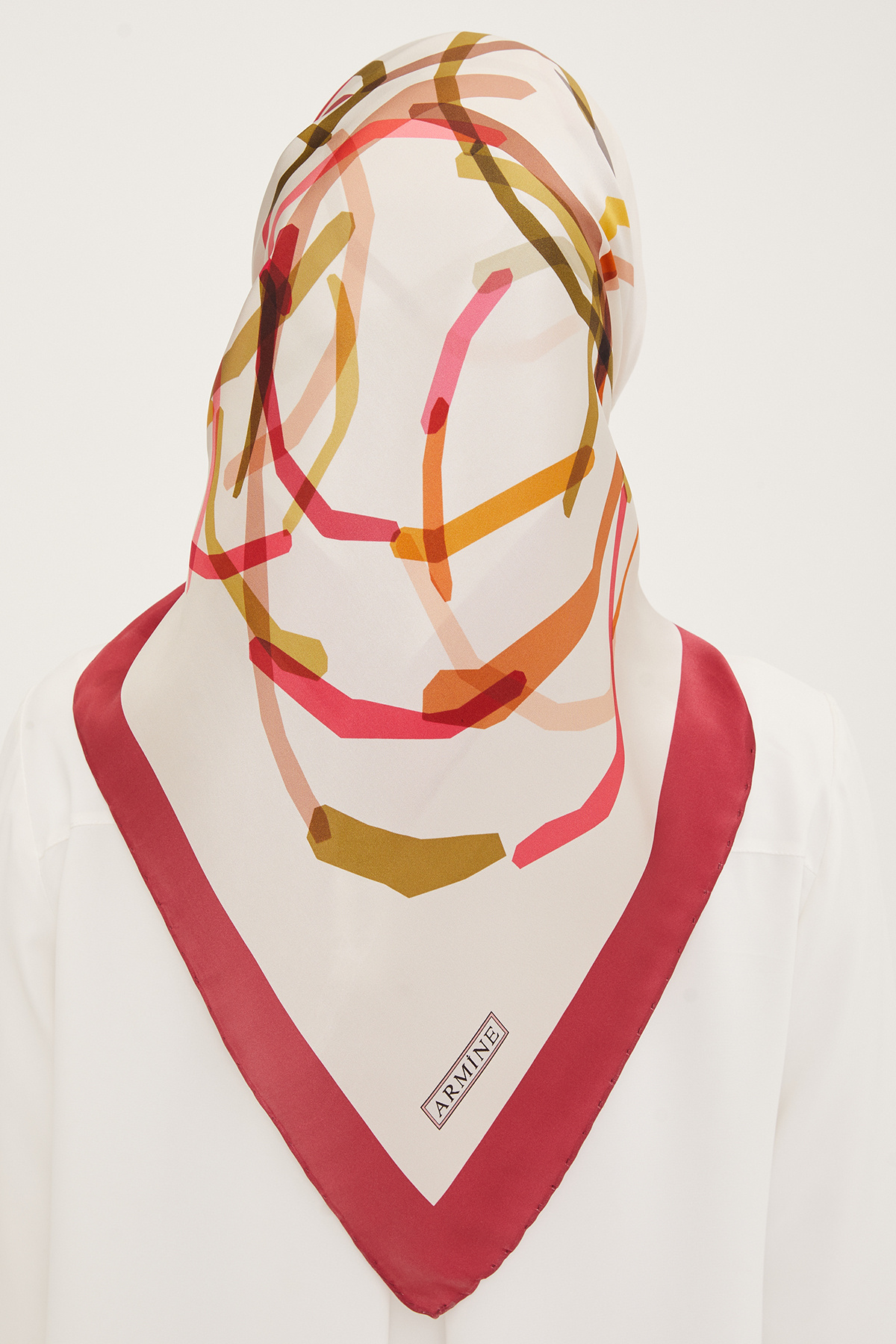 روسری زنانه آرمینه | E23YA8902D04 Armine - Image 4