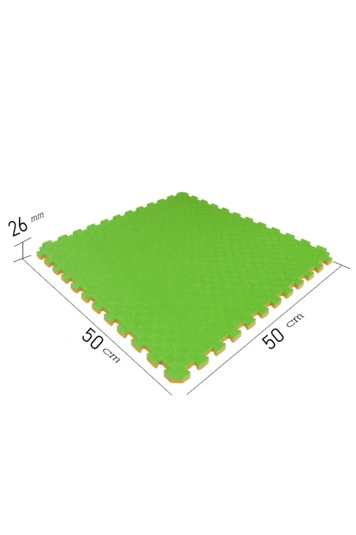 OSERSHOP Tatami Minder 50x50x26mm Çok Renkli Paket Tatami Eva Zemin Minderi Puzzle Zemin Matı Tatami Minder fotoğrafı 6 (önizleme)